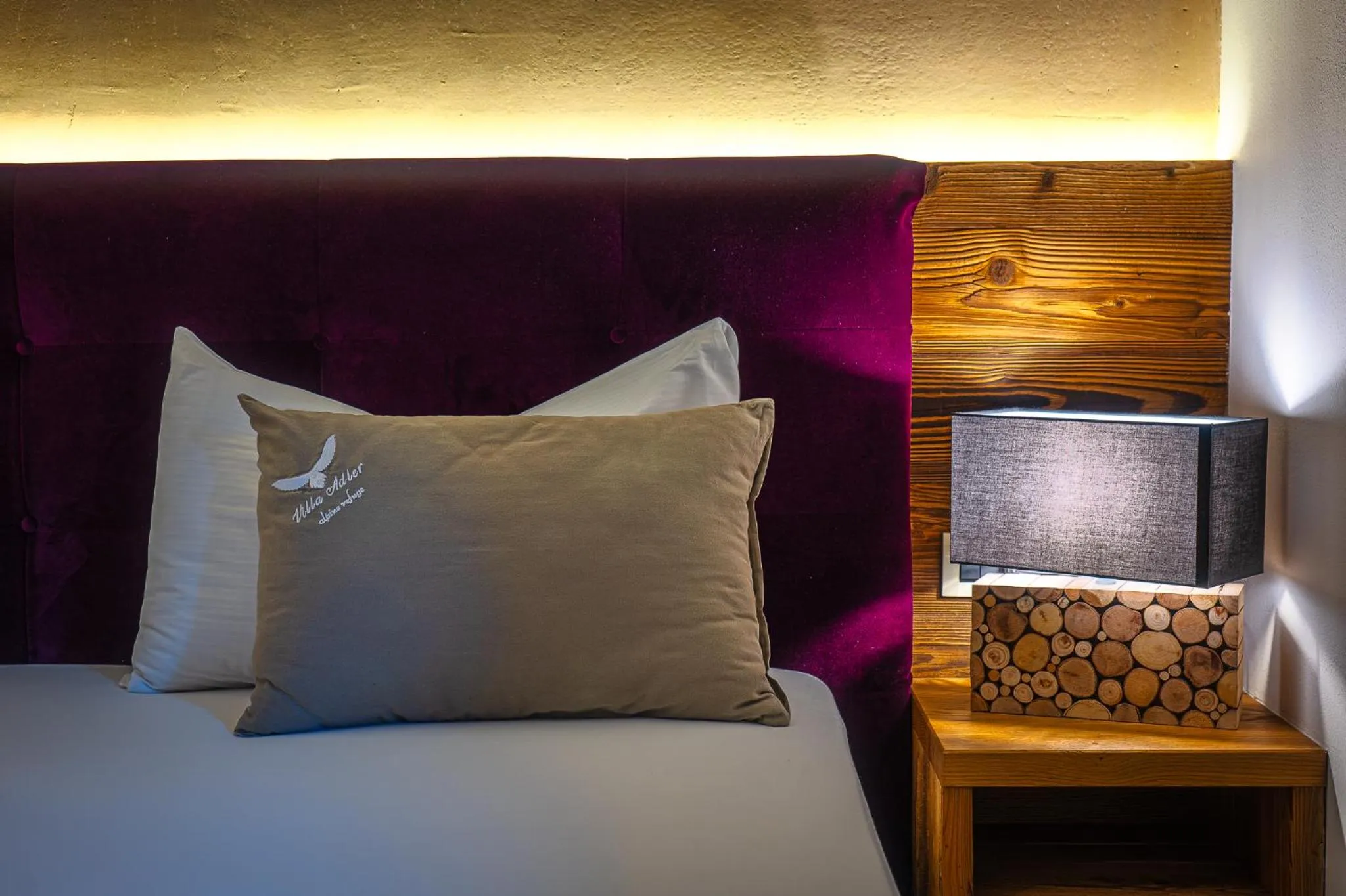 Bed in Alpine Refuge Villa Adler