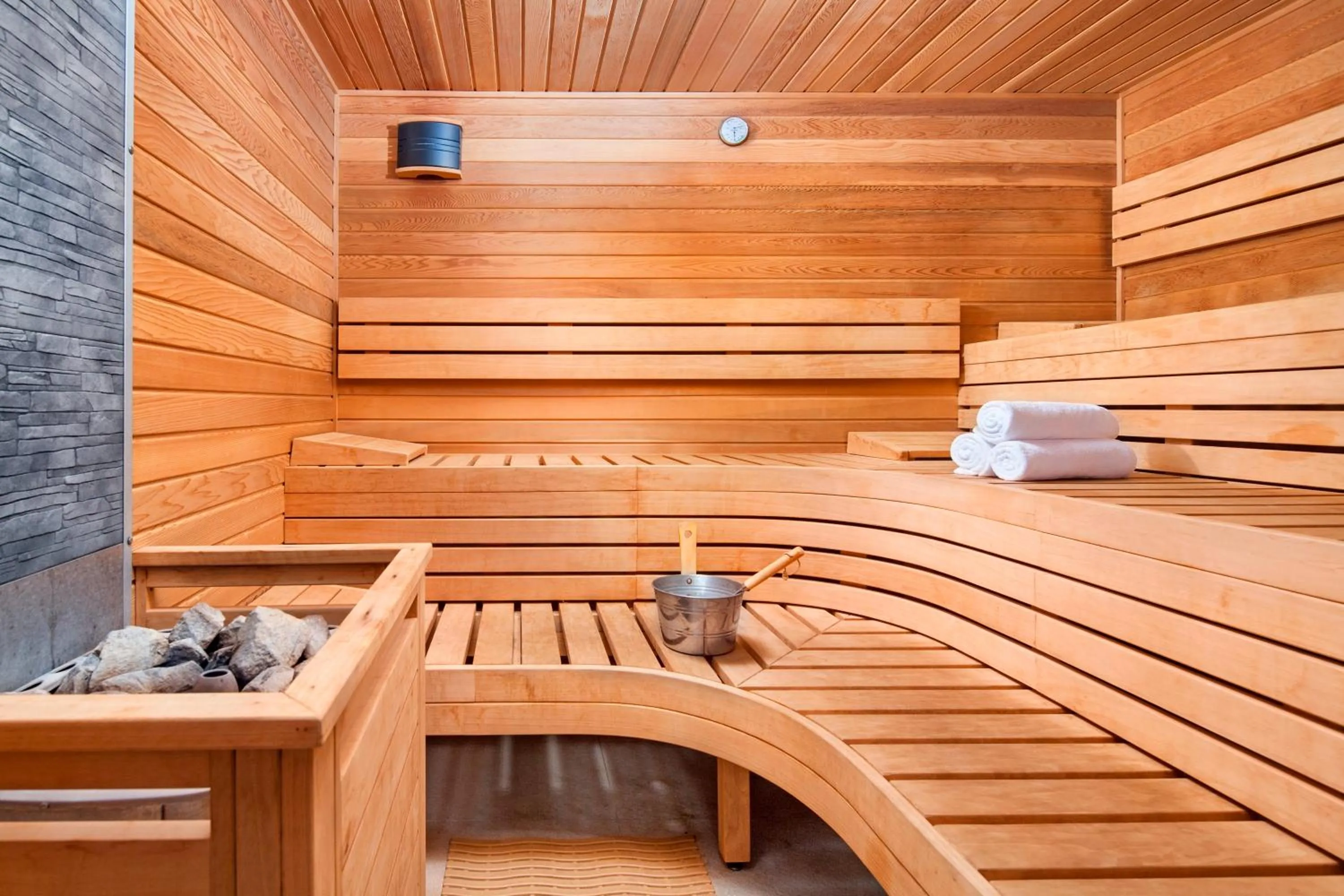 Sauna in Sea Premium Apartments - Destigo Hotels