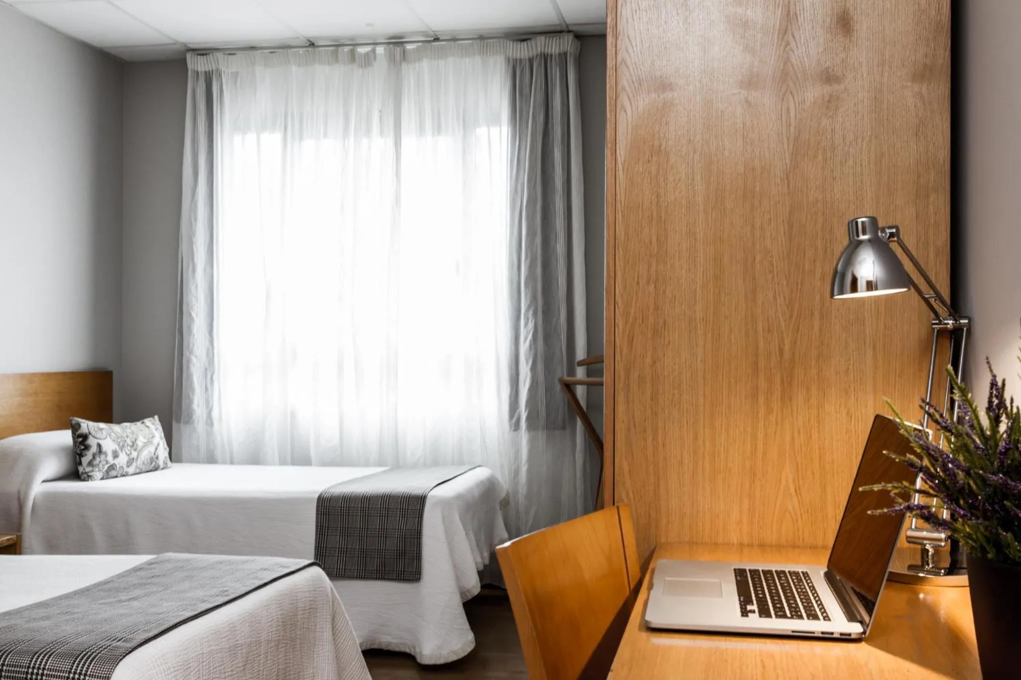 Decorative detail, Bed in Hotel Casa Jacinto Pamplona