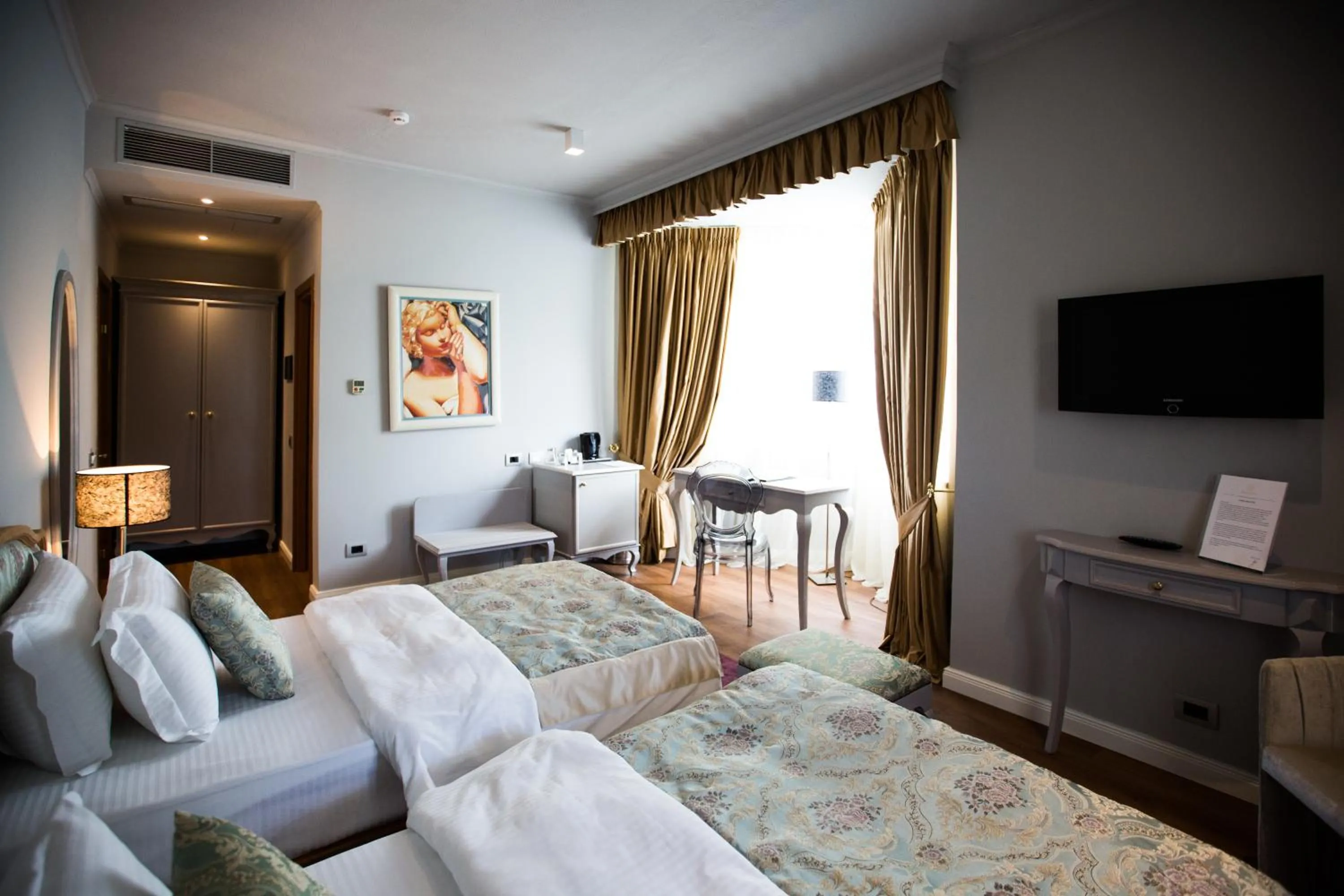 Bed in Classic Hotel