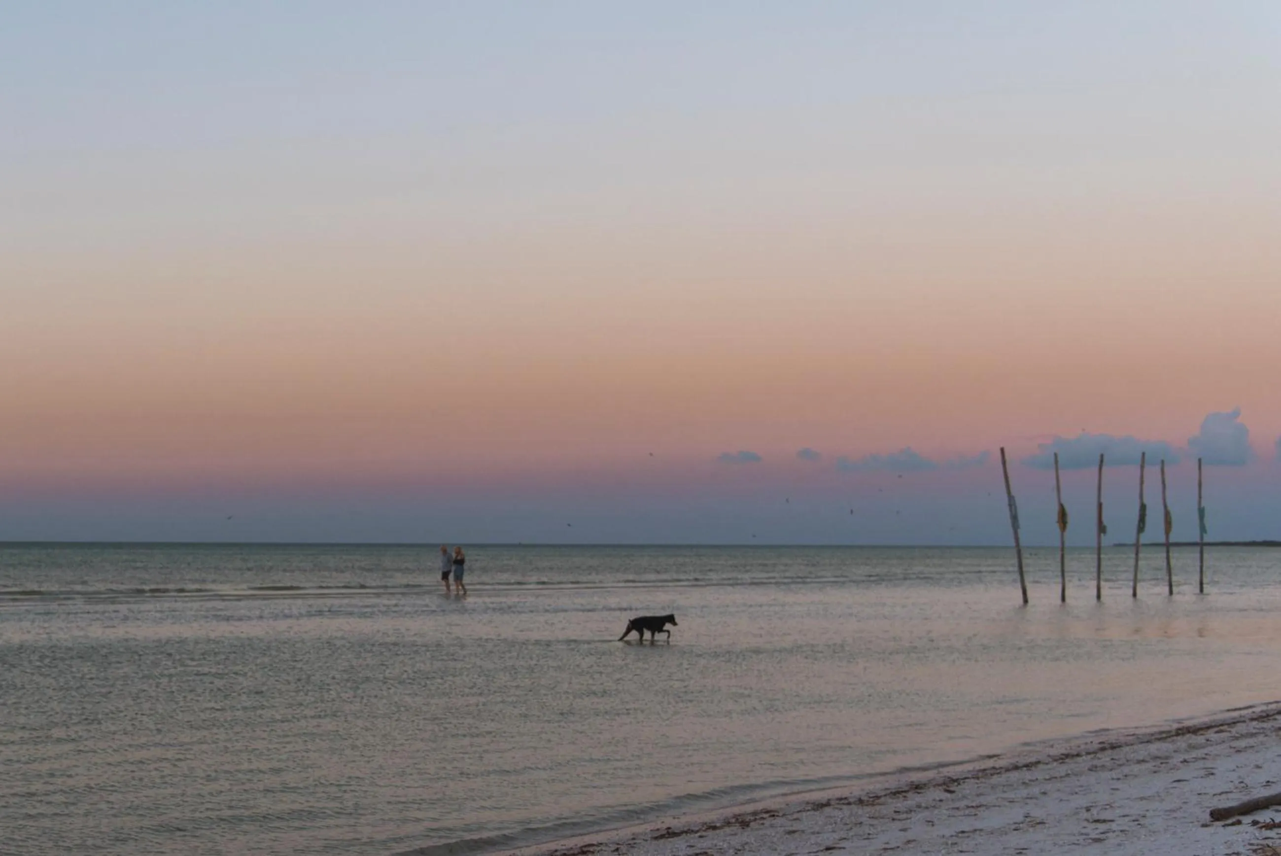 Beach in Blue Holbox