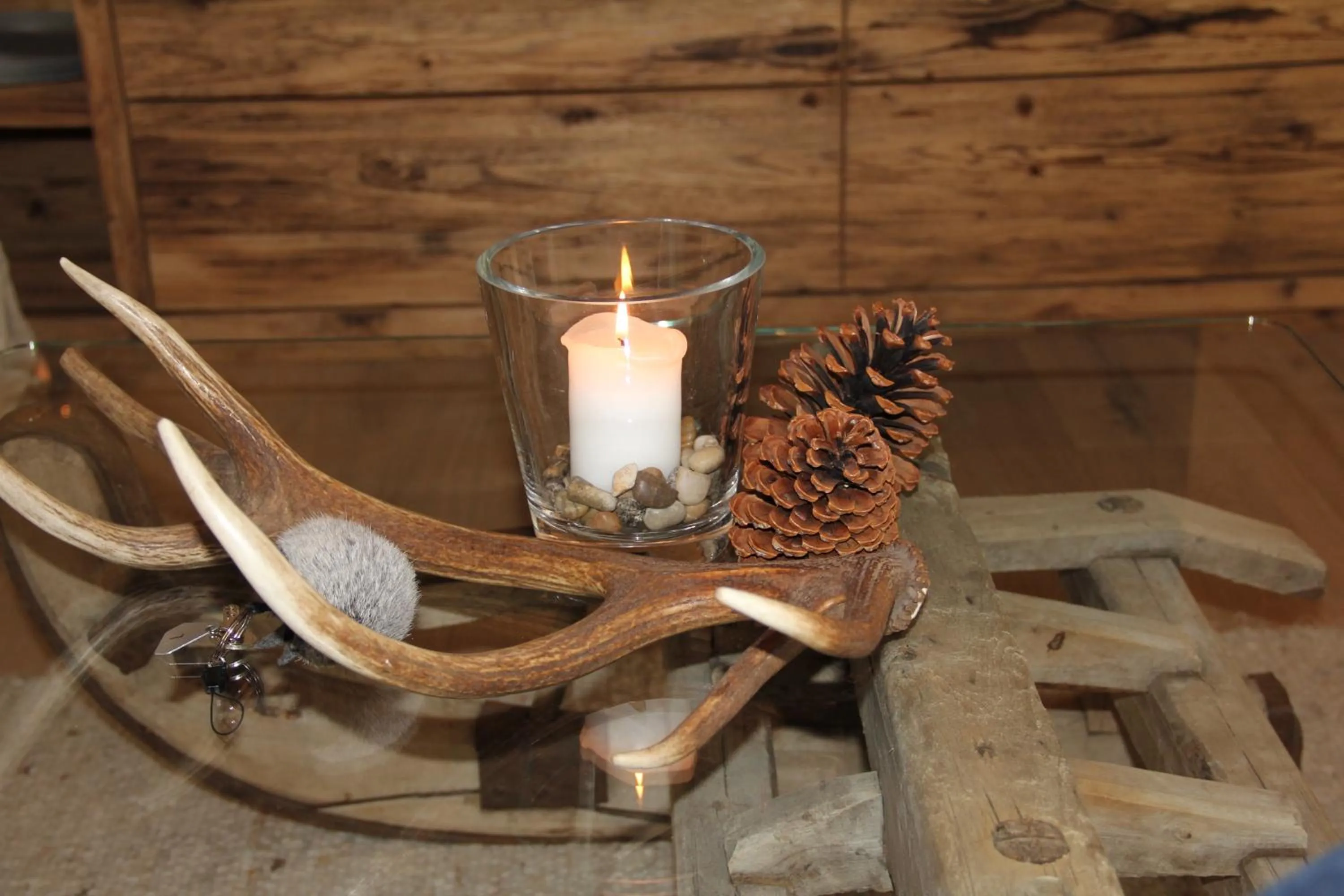 Decorative detail in Hotelino Petit Chalet