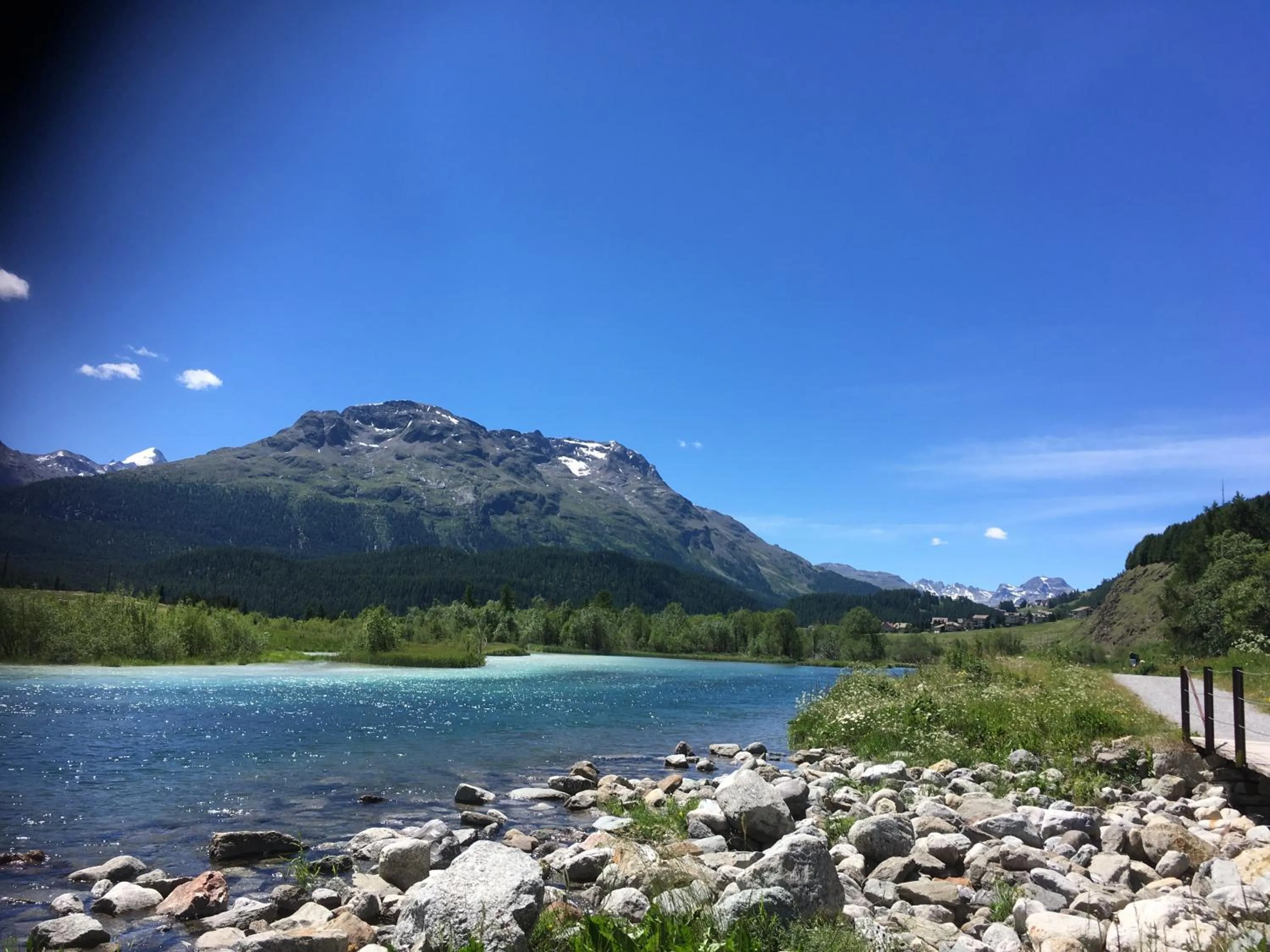 Natural landscape in Hotelino Petit Chalet