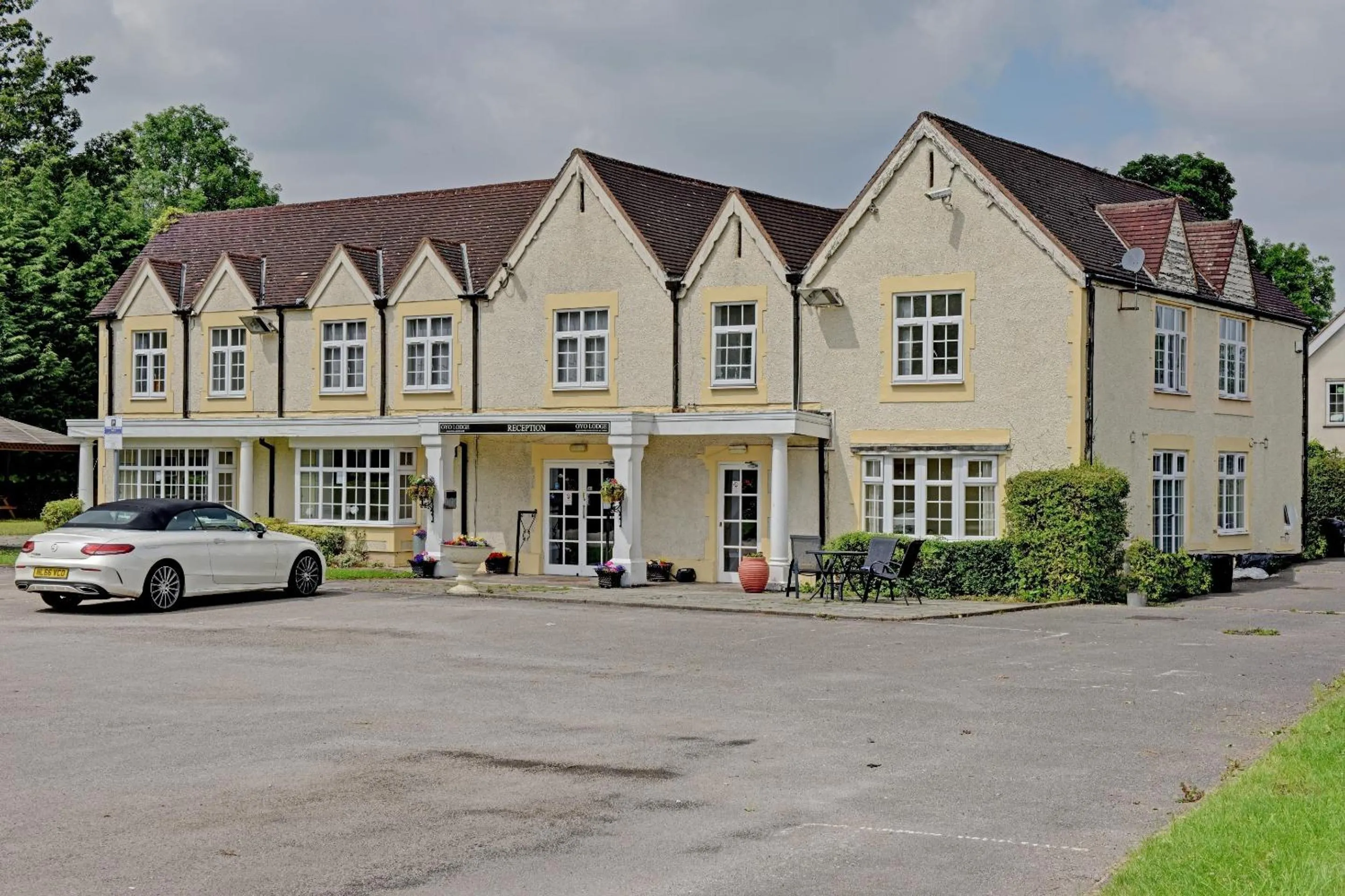 Facade/entrance in The Gables Hotel, Birmingham Airport