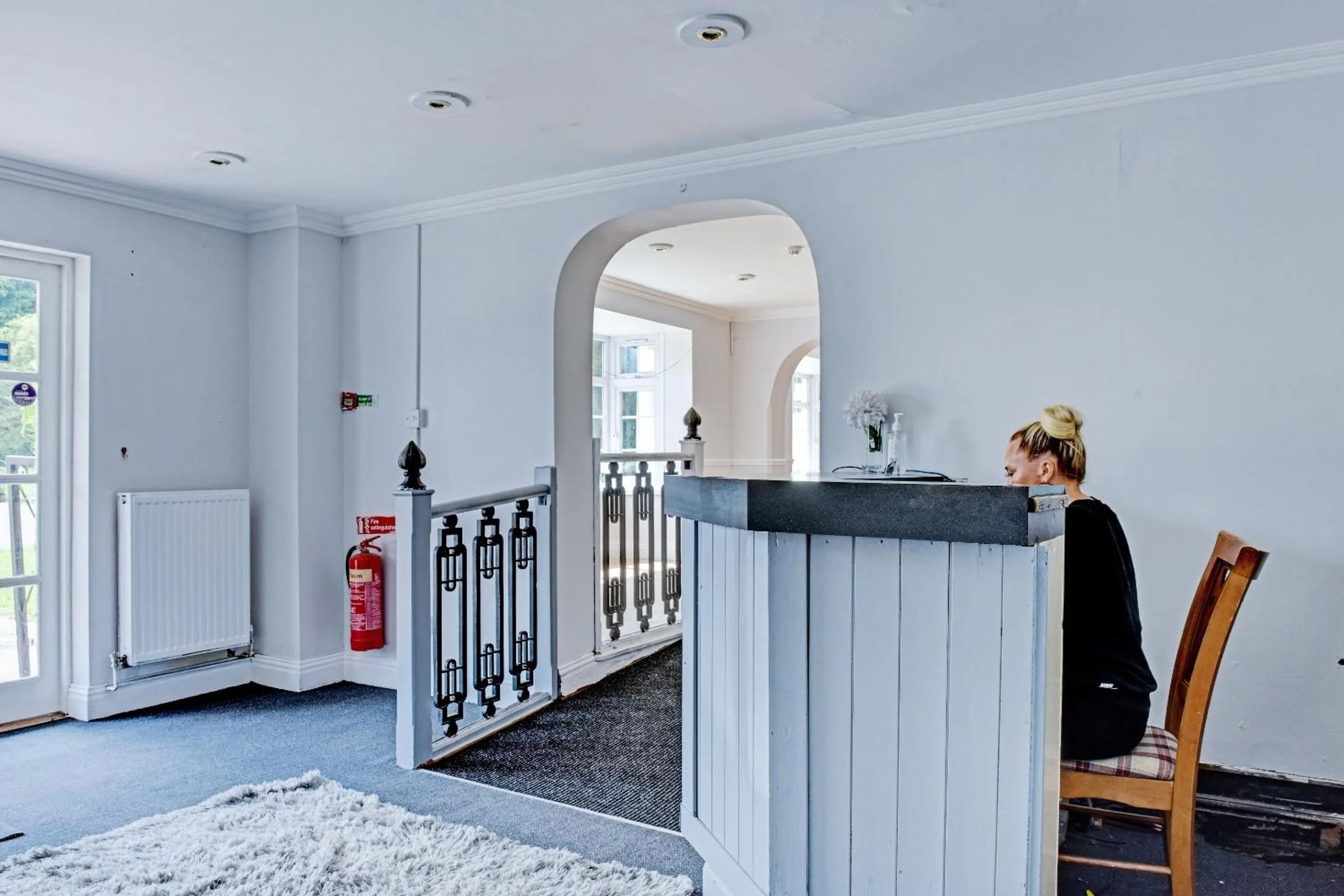 Lobby or reception in The Gables Hotel, Birmingham Airport