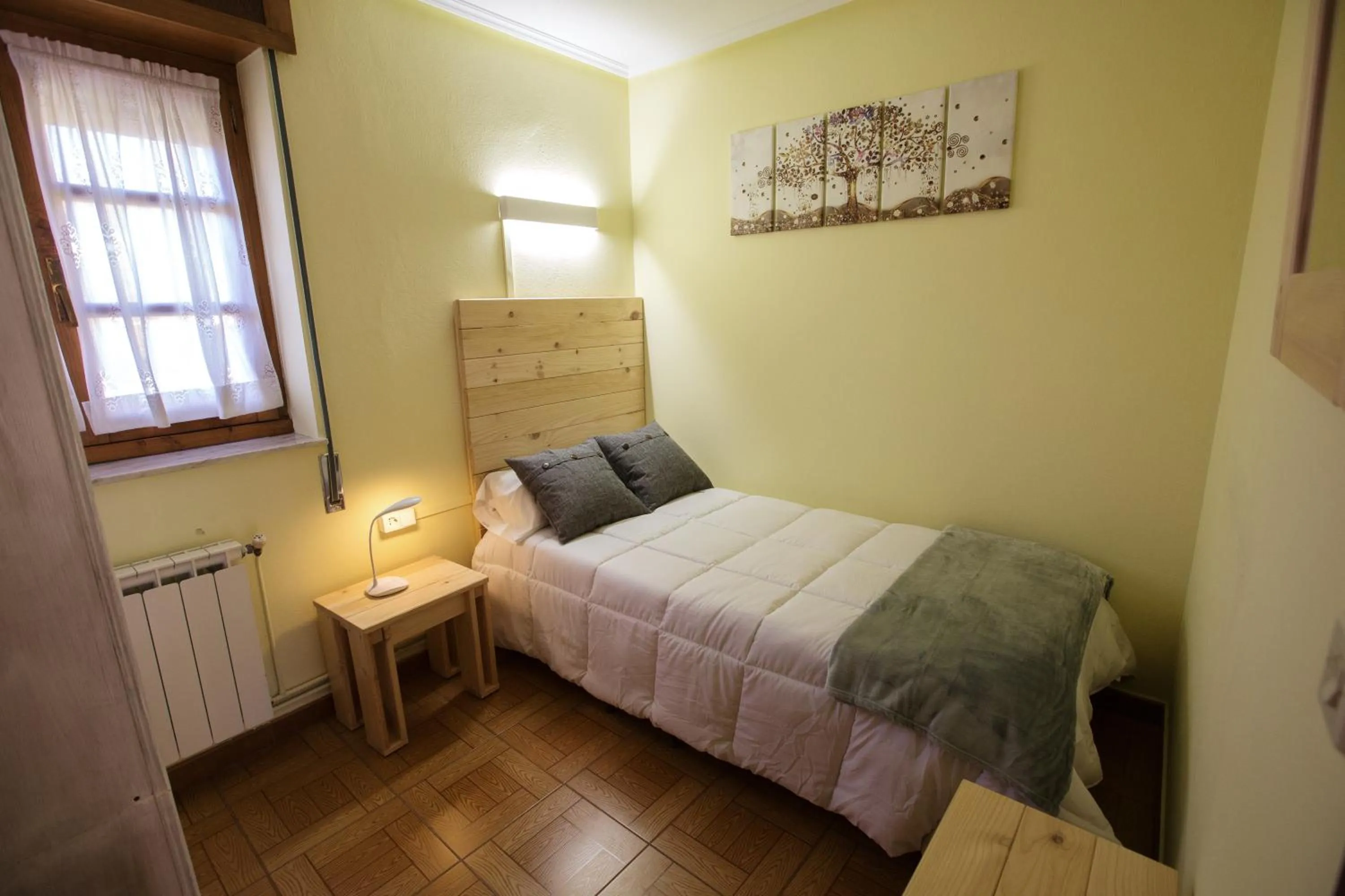 Decorative detail, Bed in La Casona de Cardes