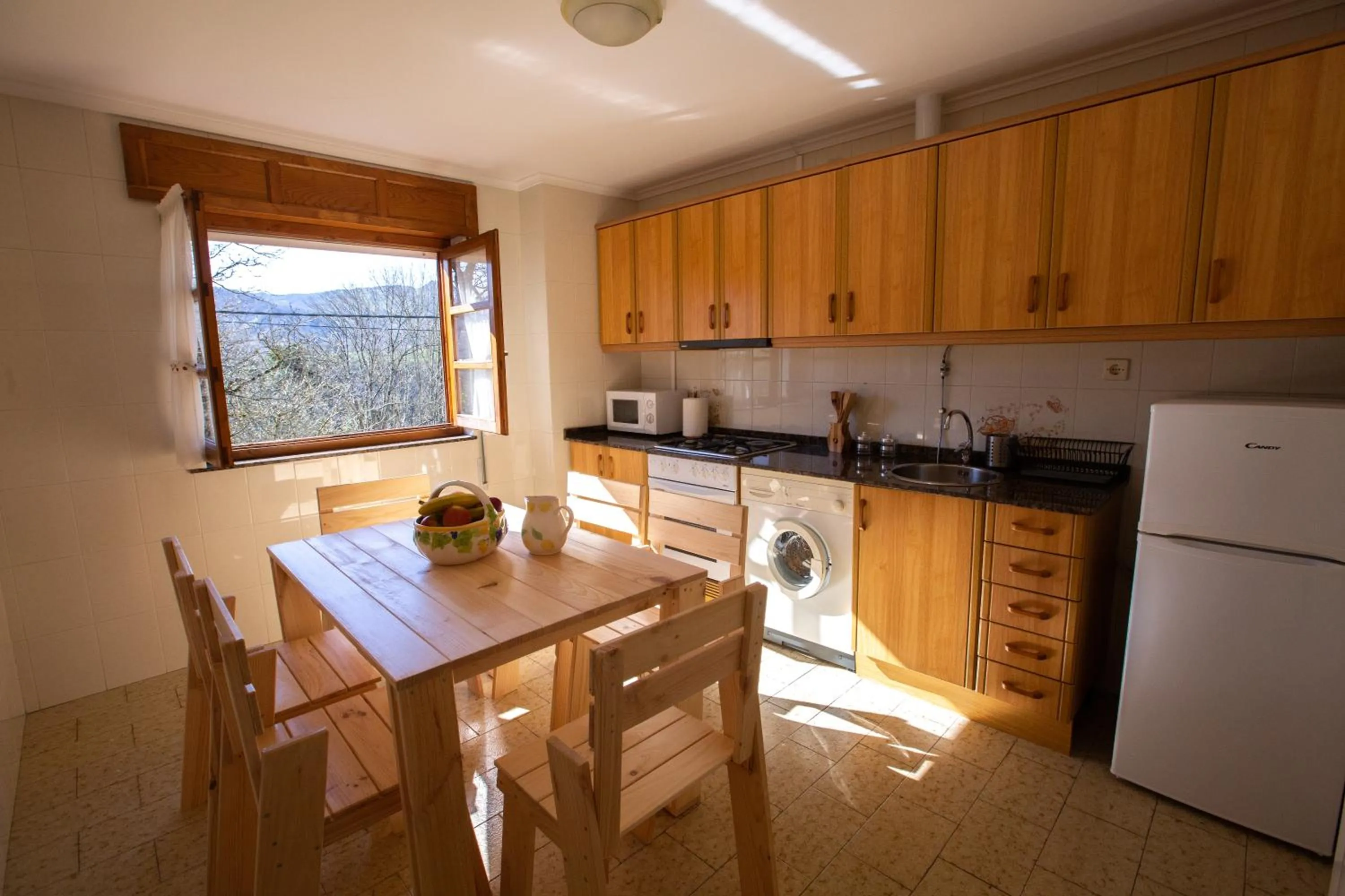 Kitchen or kitchenette in La Casona de Cardes