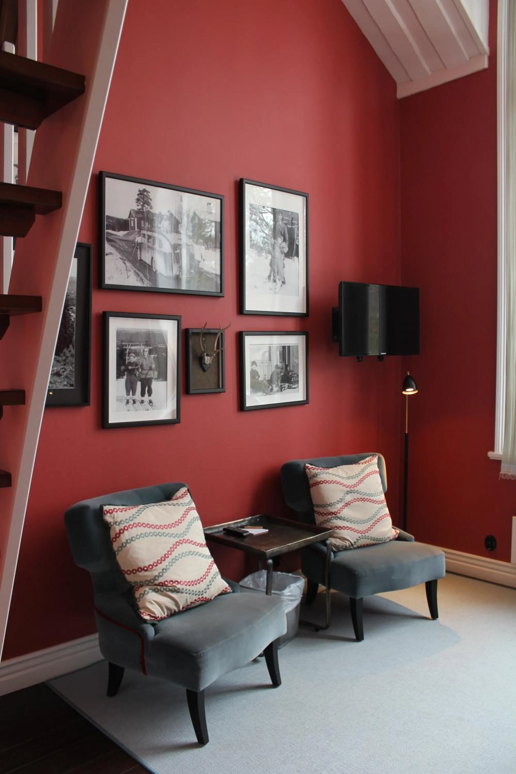 Bedroom in Olarsgården Hotell