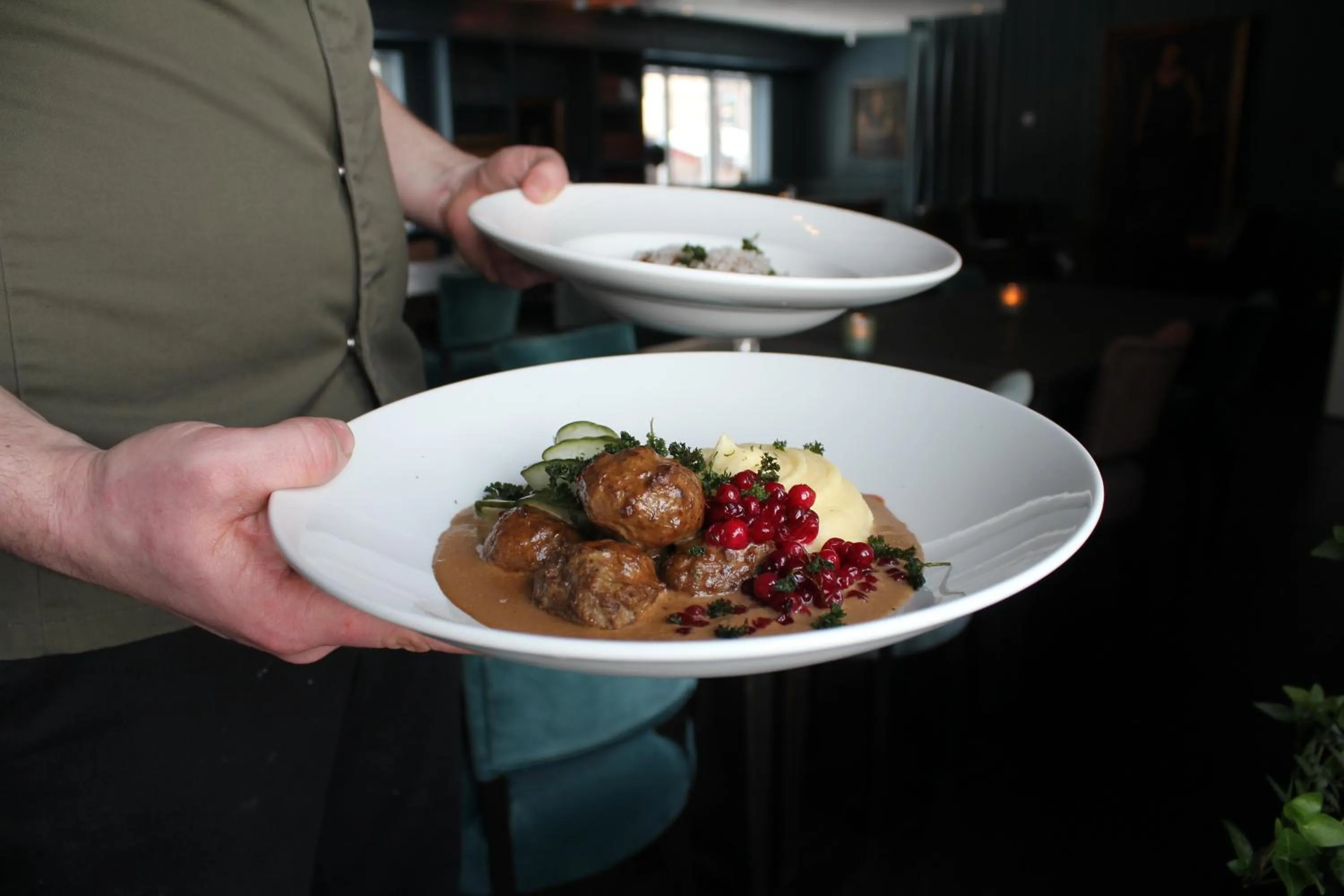 Restaurant/places to eat in Olarsgården Hotell