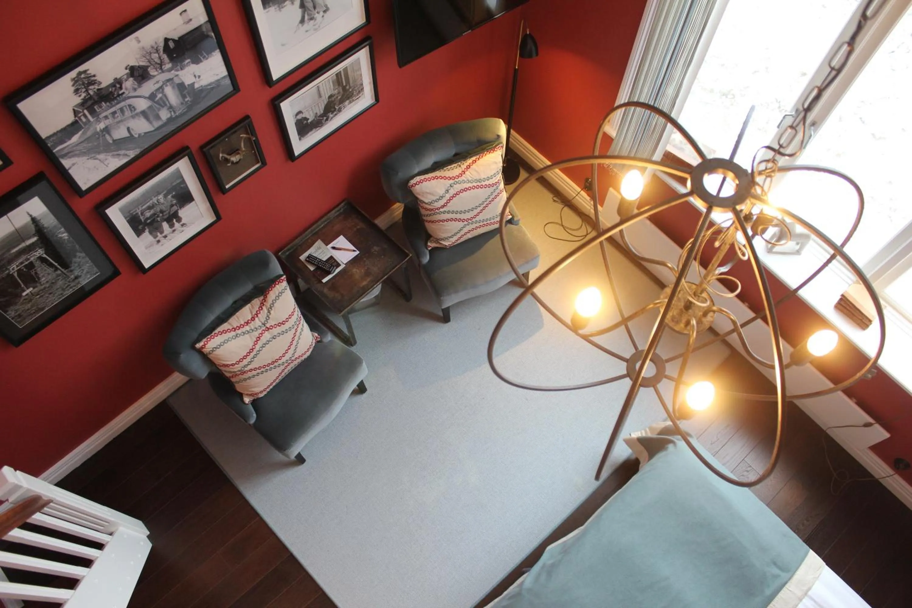 Seating area in Olarsgården Hotell