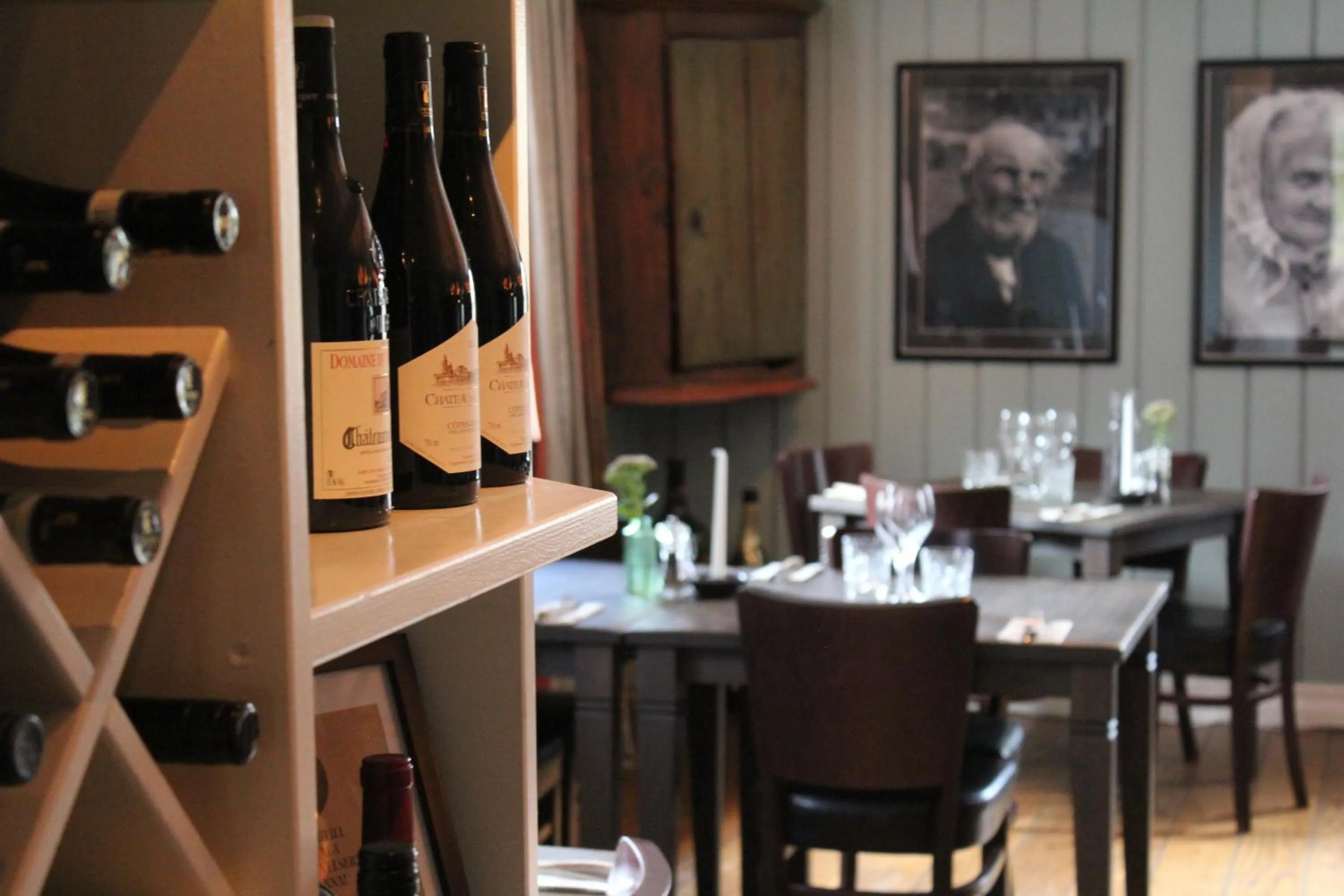 Restaurant/places to eat in Olarsgården Hotell