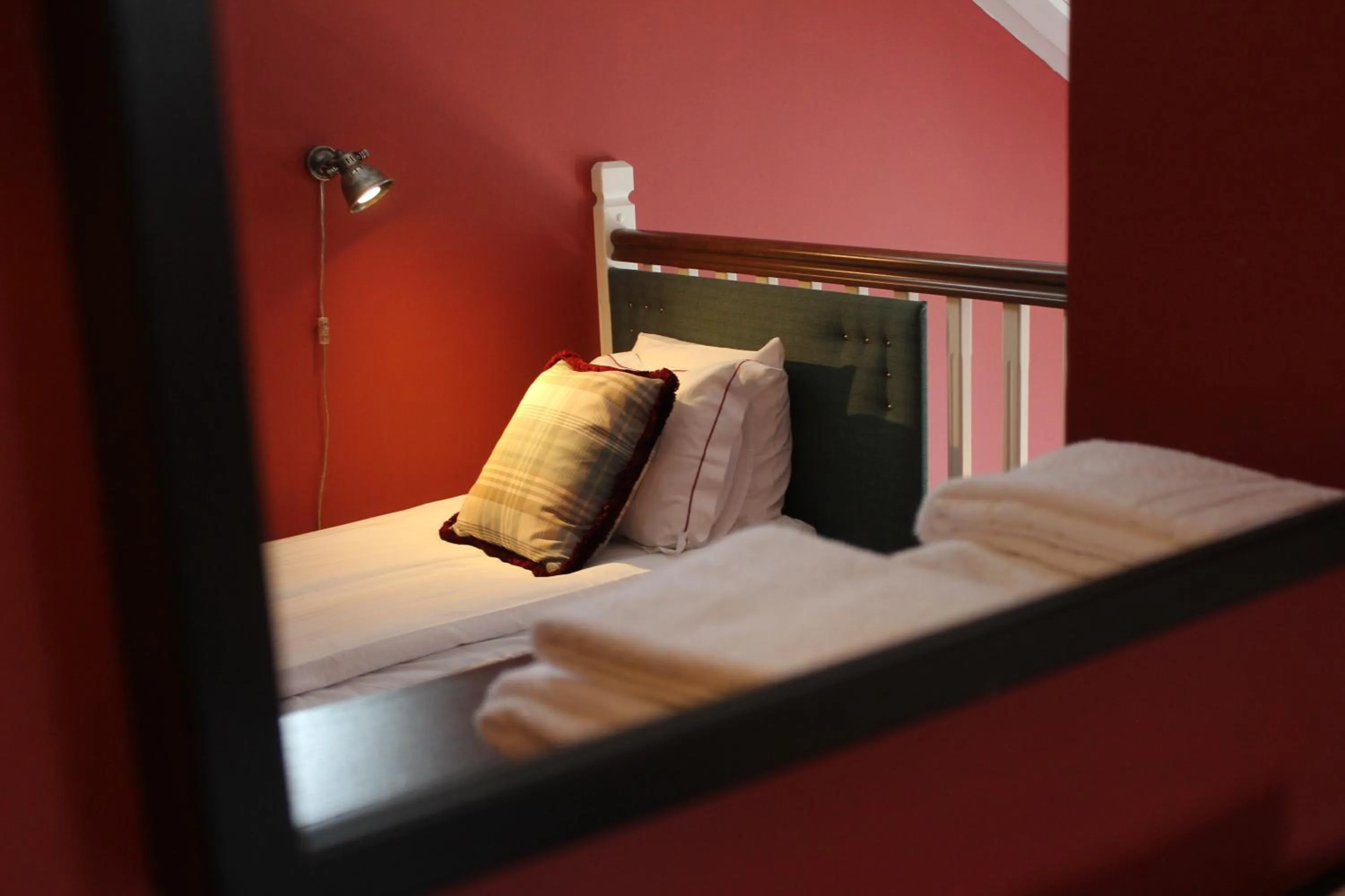 Bed in Olarsgården Hotell