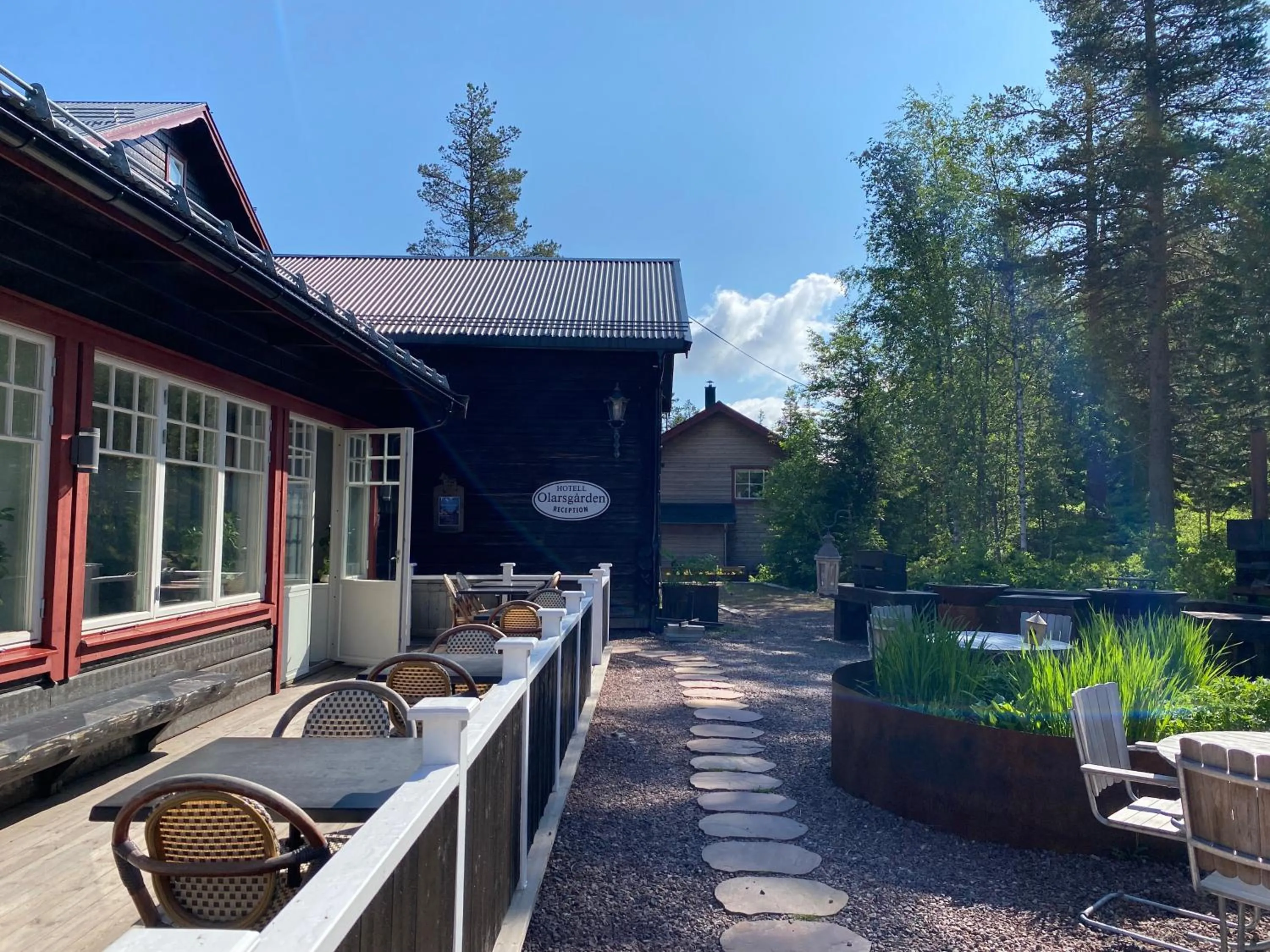 Garden in Olarsgården Hotell