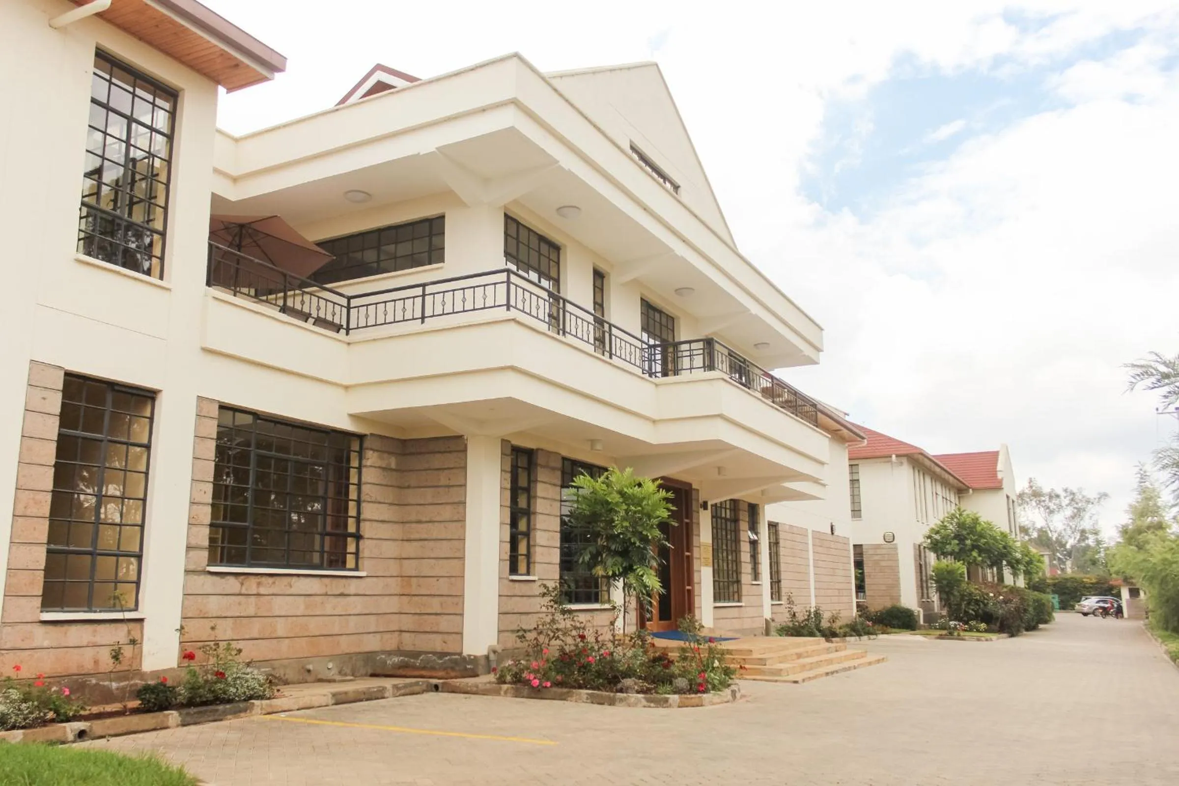 Facade/entrance in LIA Hotel & Training Centre