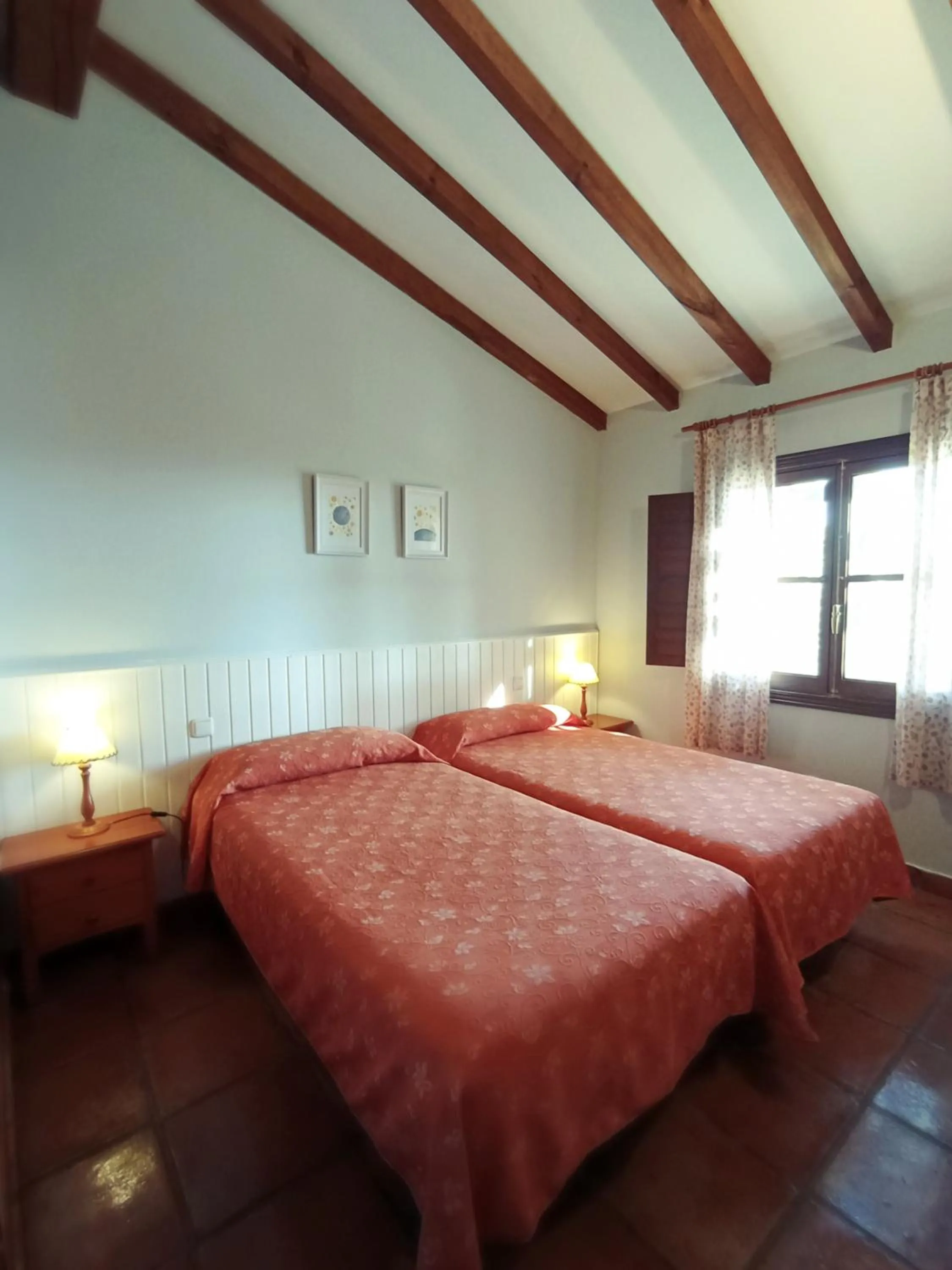 Bed in Apartamentos El Calambuco