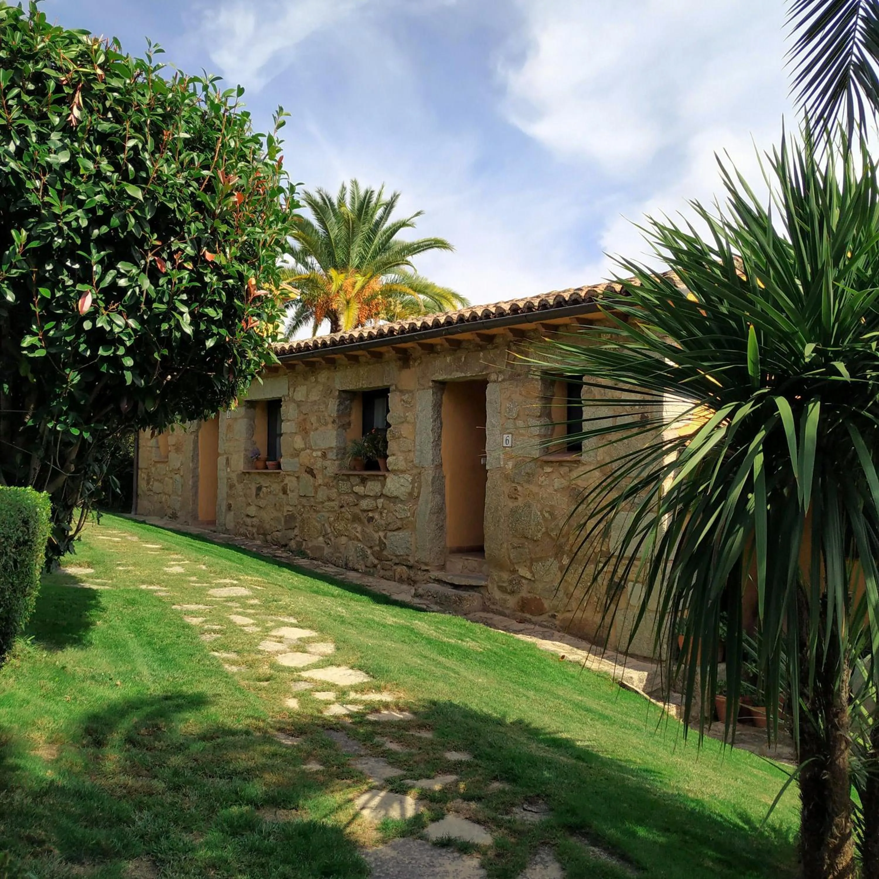 Garden in Apartamentos El Calambuco