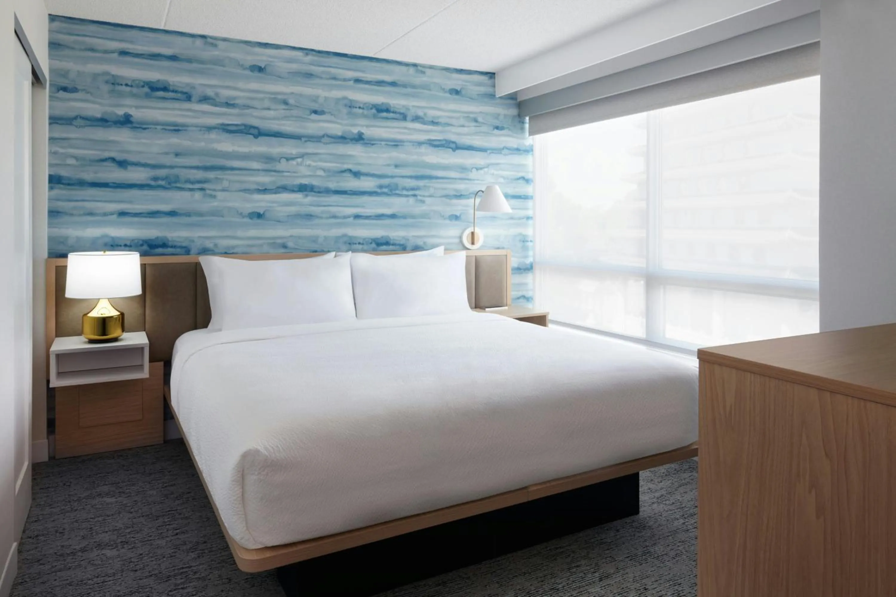 Bedroom, Bed in TownePlace Suites by Marriott Niagara Falls Canada