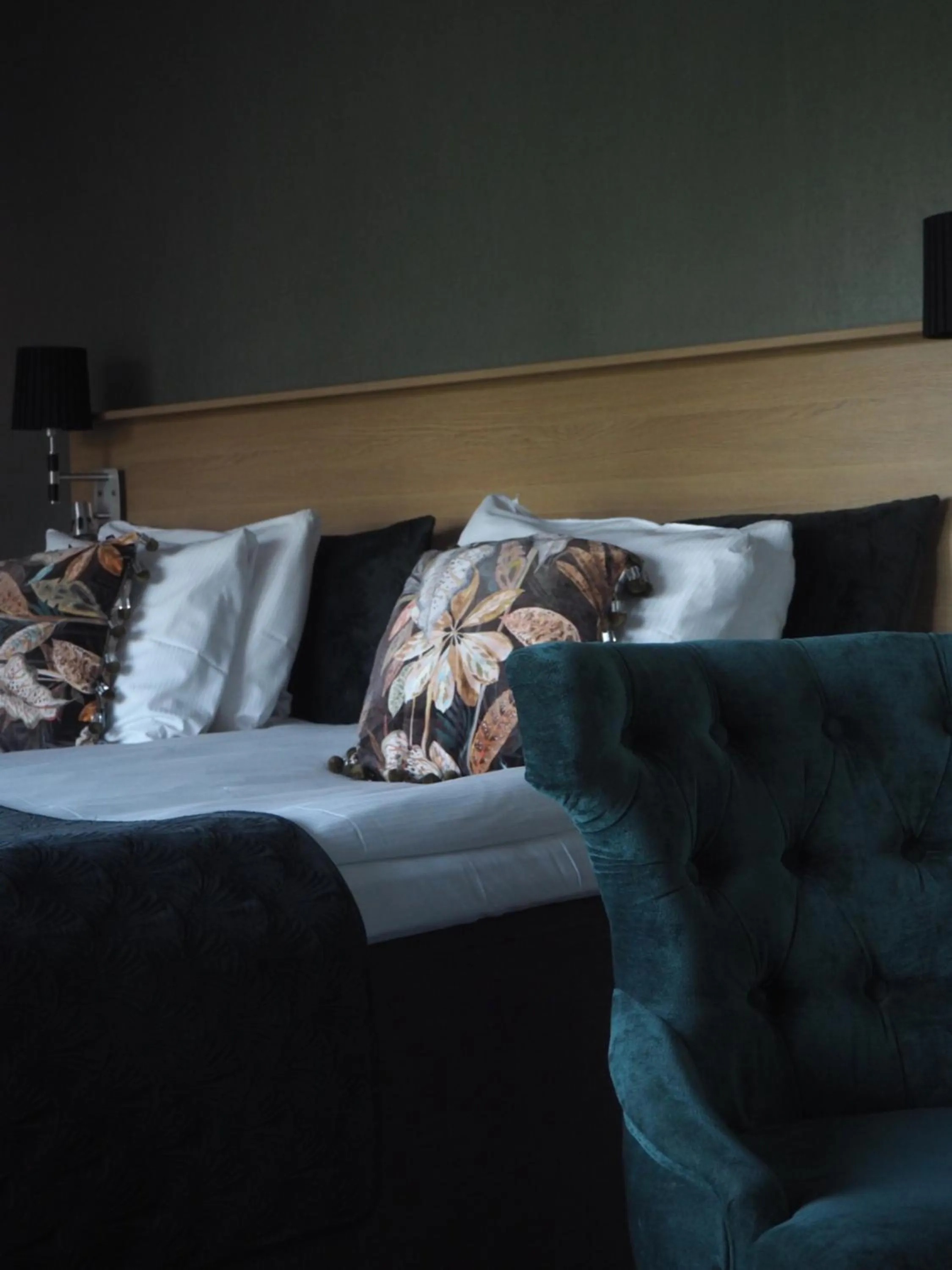 Bed in Skara Konsthotell