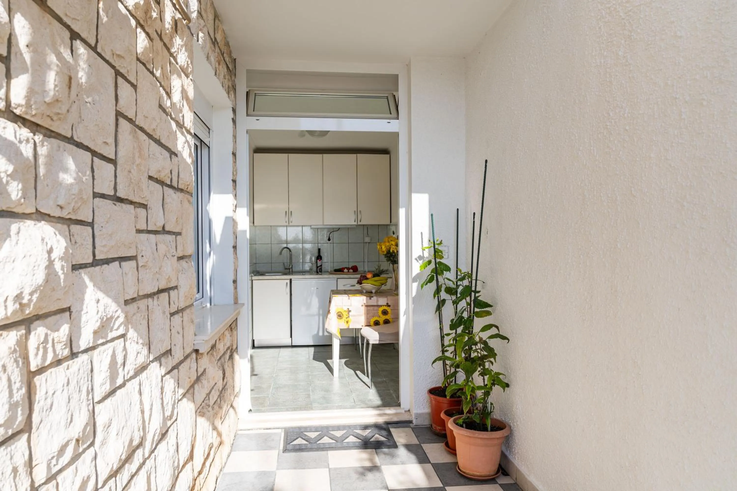 Kitchen or kitchenette in Apartments and Room Lora