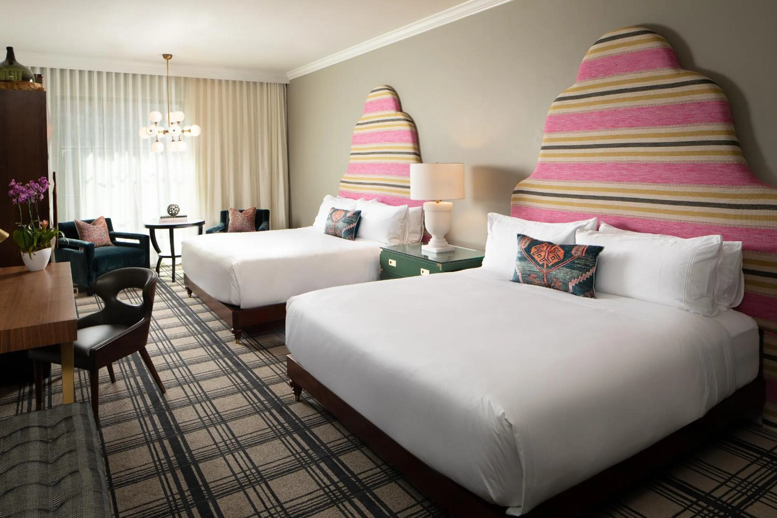 Bed in Hotel ZaZa Austin