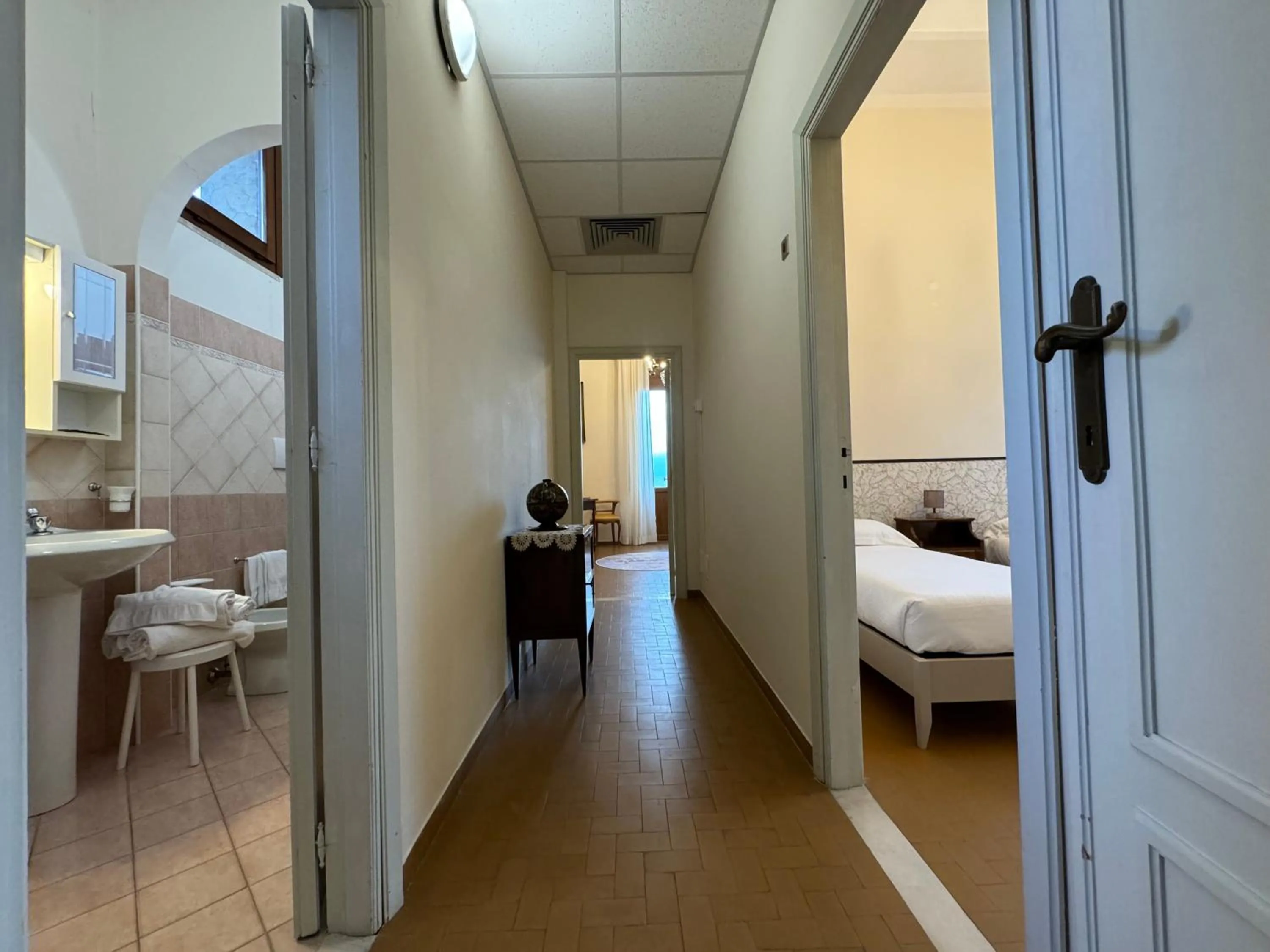 Photo of the whole room, Bed in Monastero SS. Annunziata