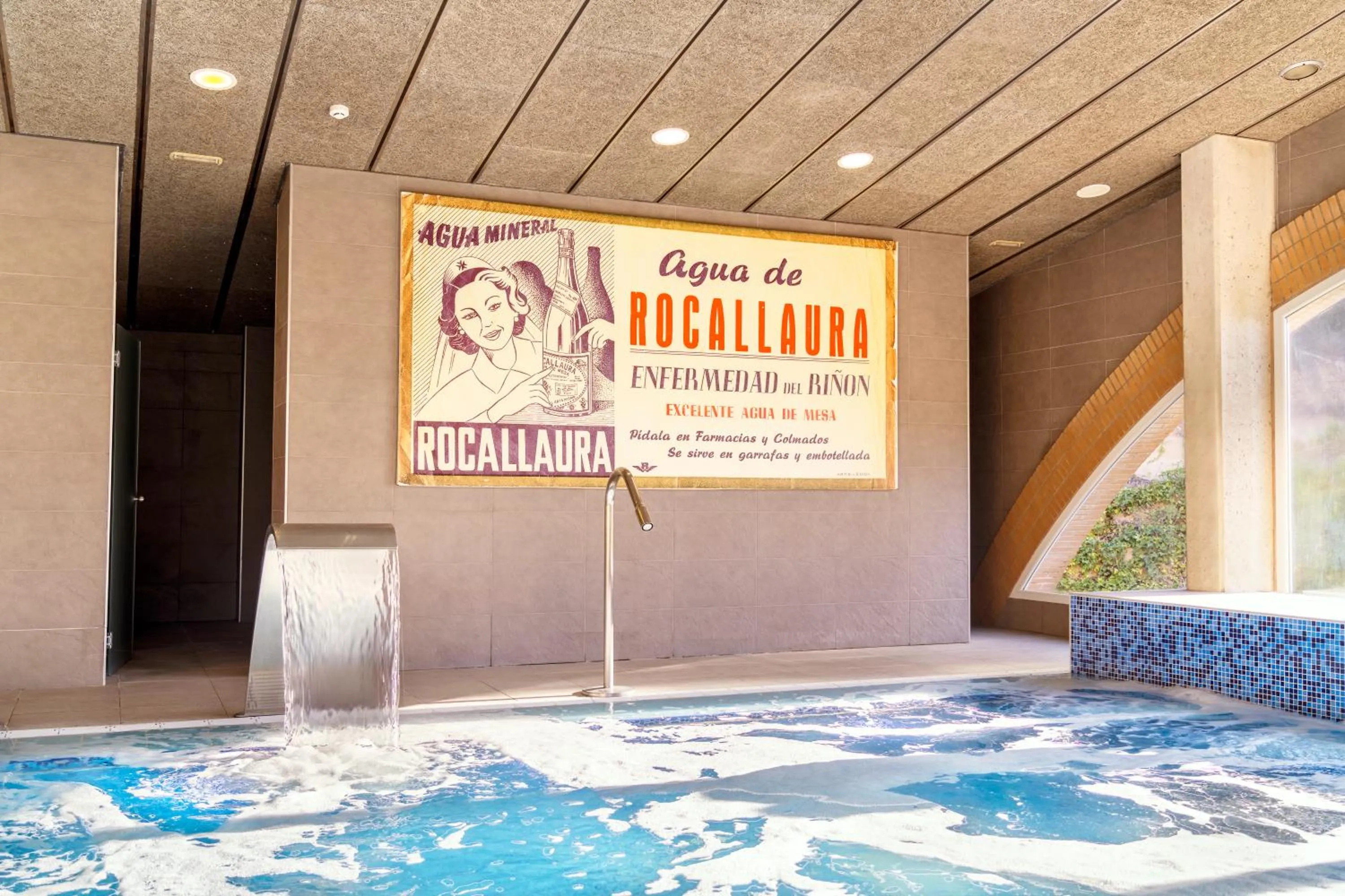 Pool view in Iberik Rocallaura Balneari