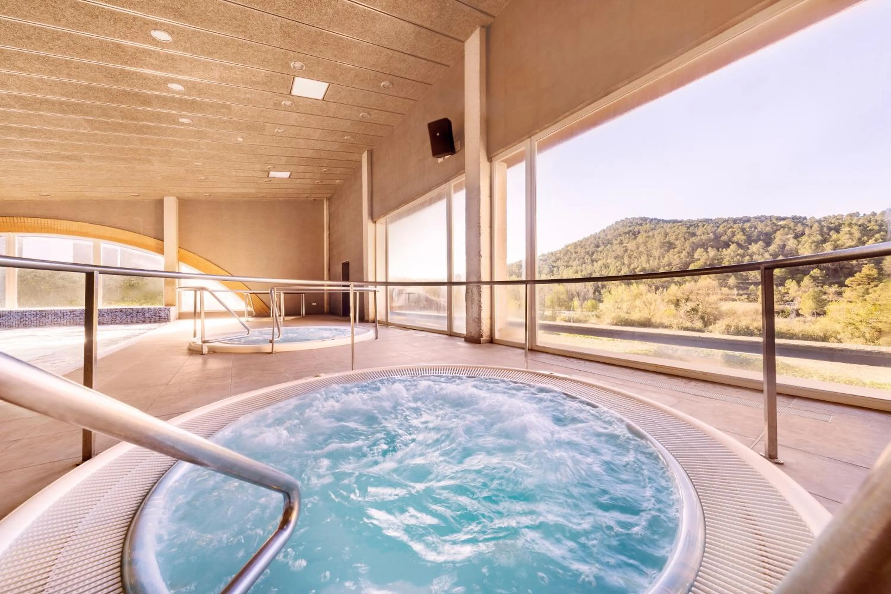 Pool view in Iberik Rocallaura Balneari