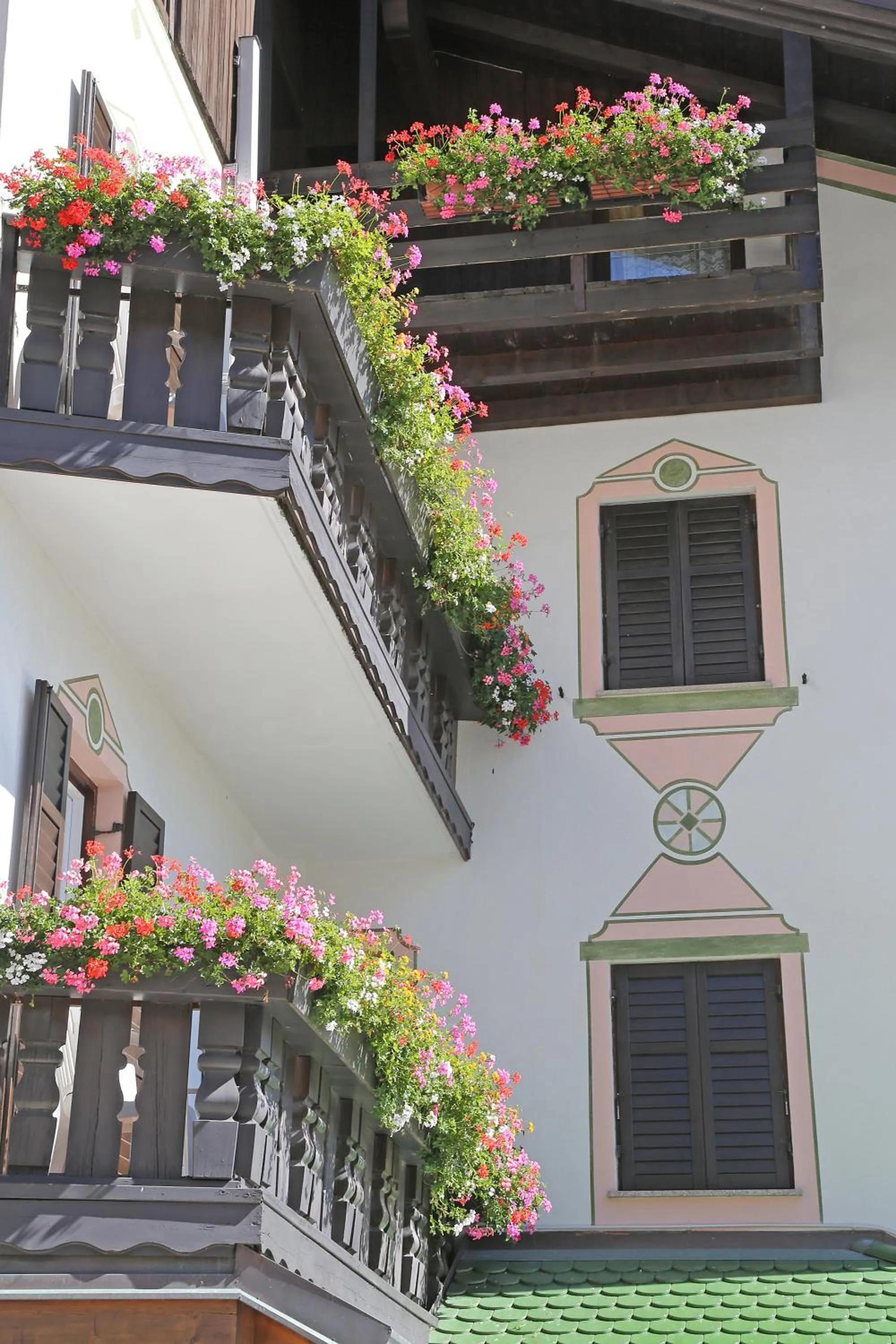 Decorative detail in Hotel Stella Alpina
