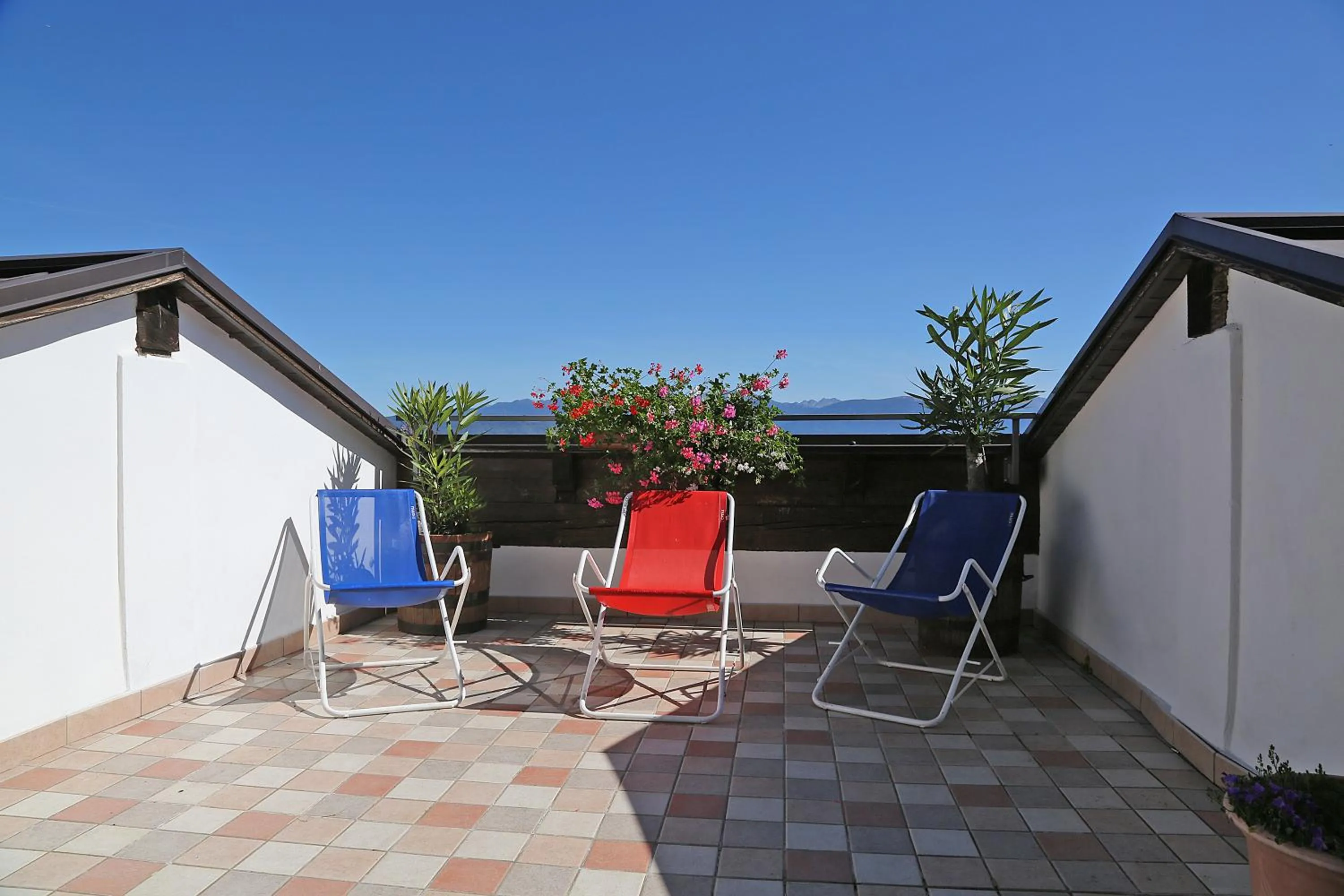 Solarium in Hotel Stella Alpina