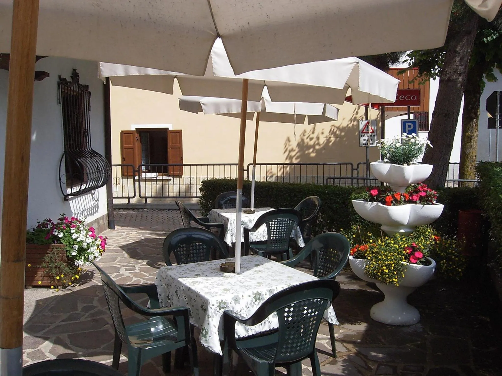 Garden in Hotel Stella Alpina