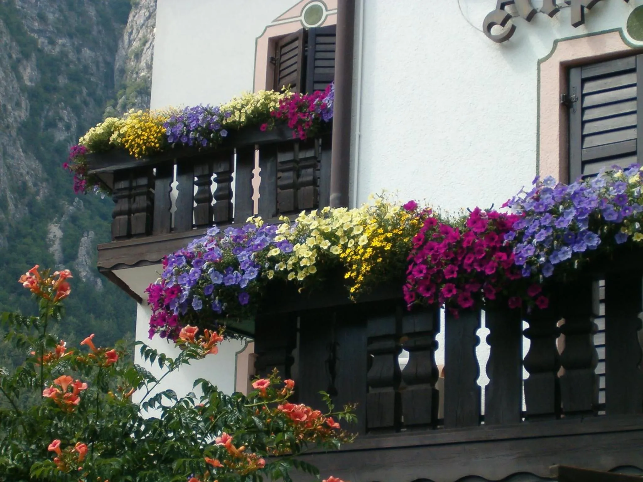 Decorative detail in Hotel Stella Alpina