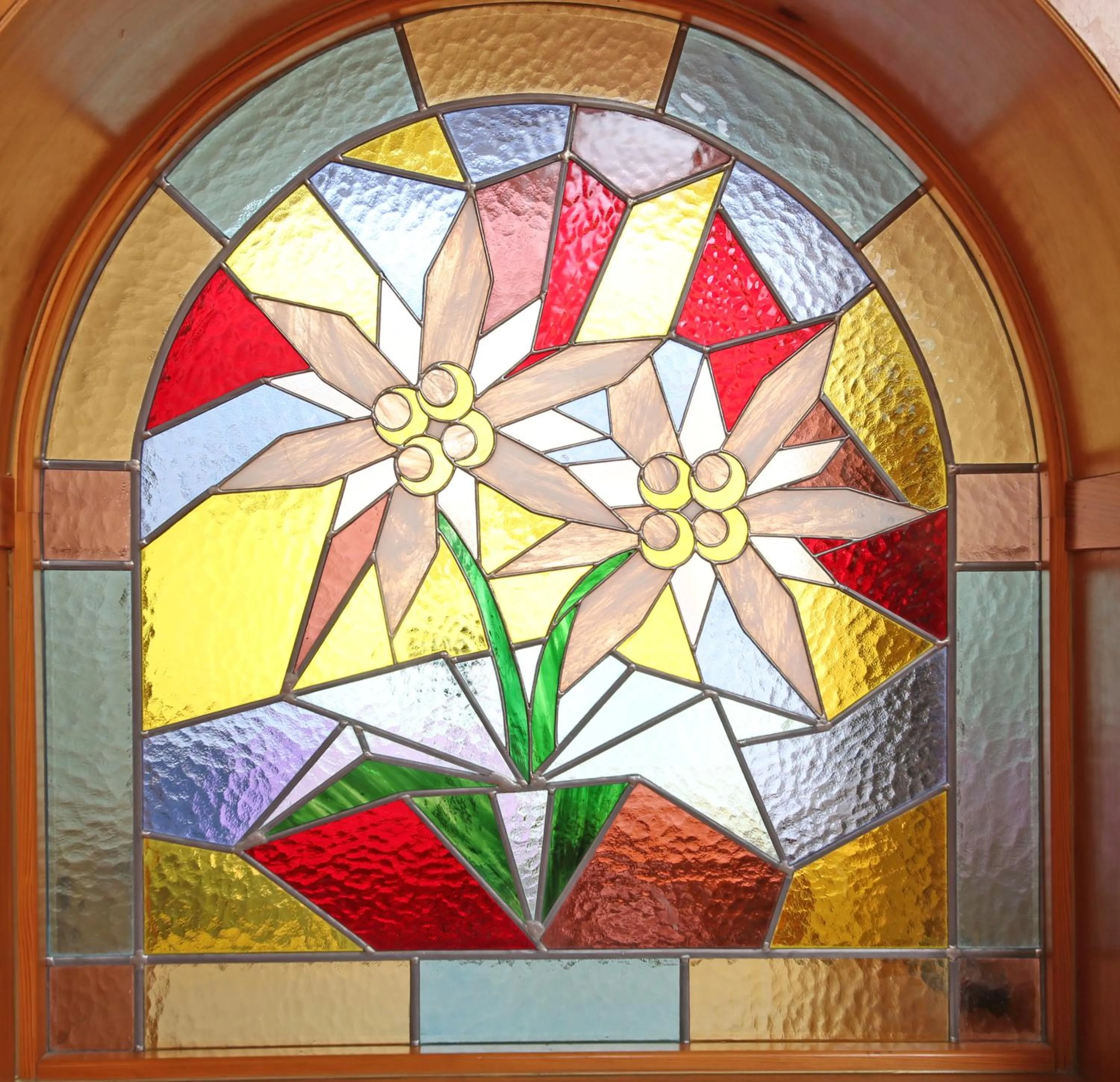 Decorative detail in Hotel Stella Alpina