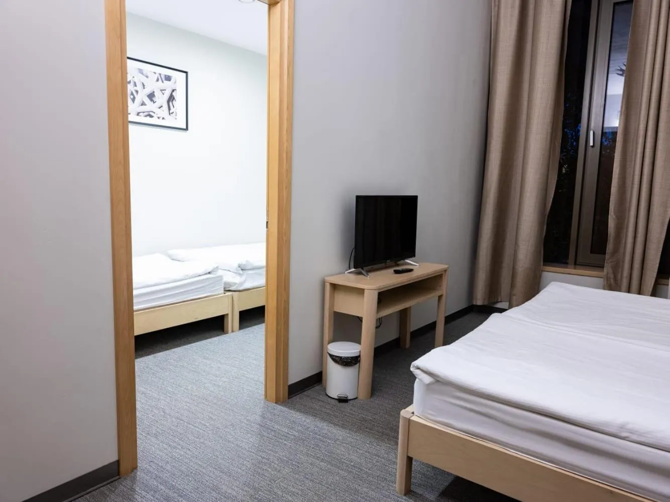TV and multimedia, Bed in Zaliasis slenis - Self check-in hotel - Free parking