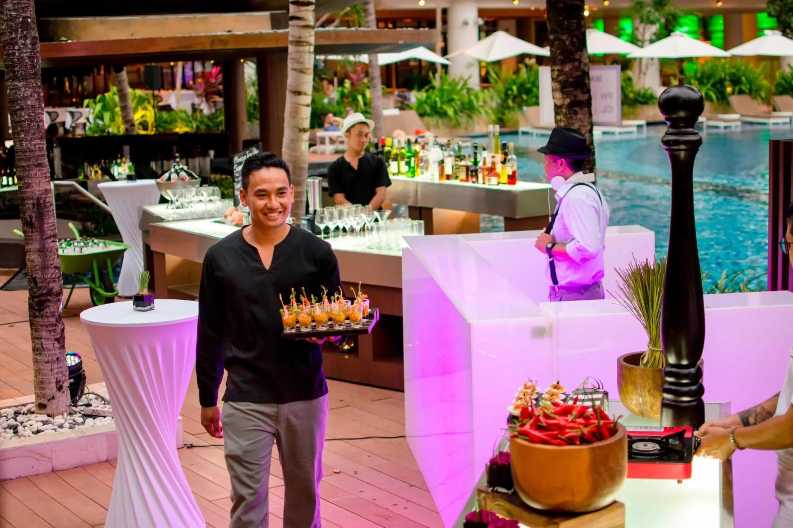 Swimming pool in The Stones Hotel - Legian Bali