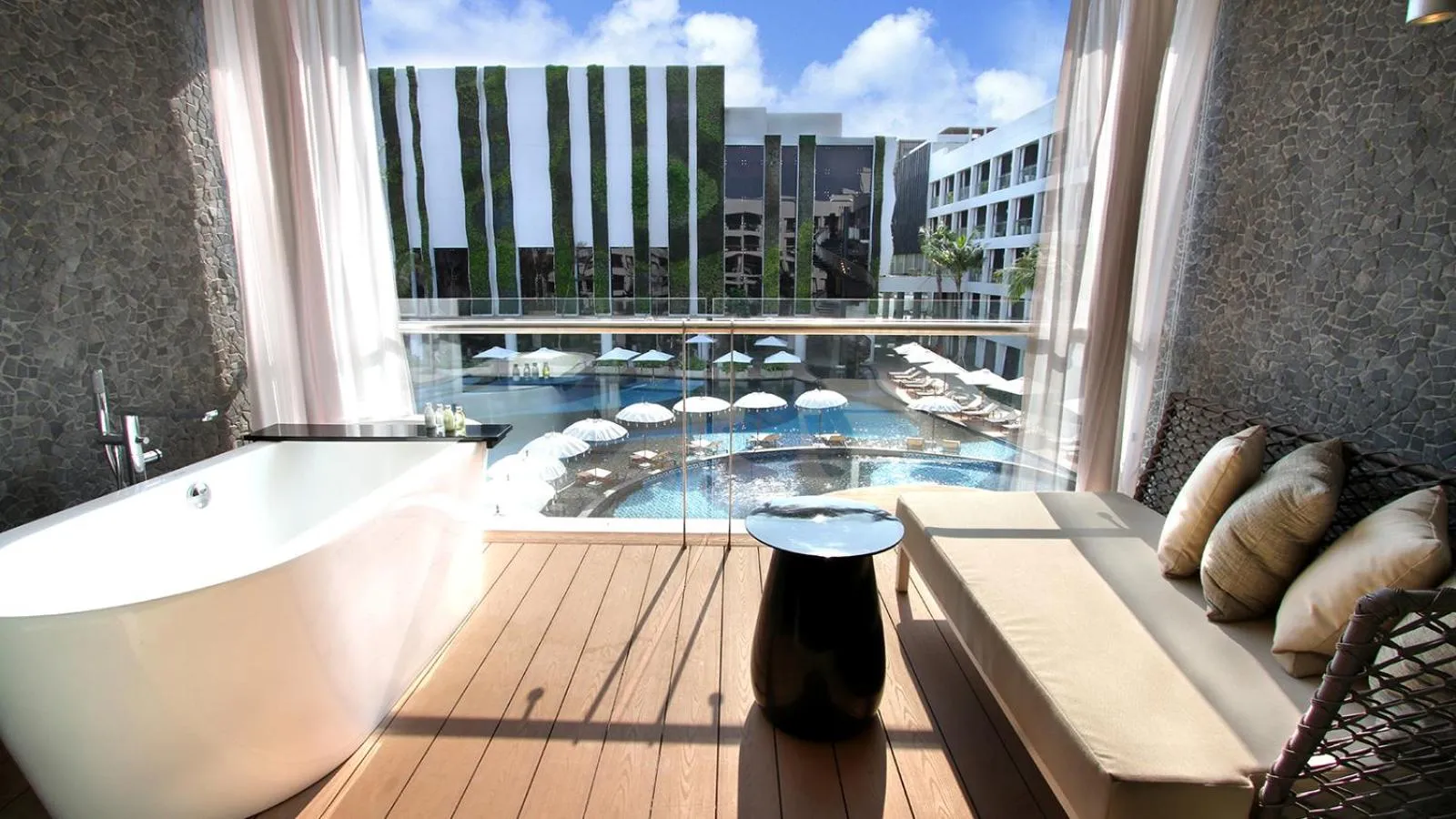 Balcony/Terrace in The Stones Hotel - Legian Bali