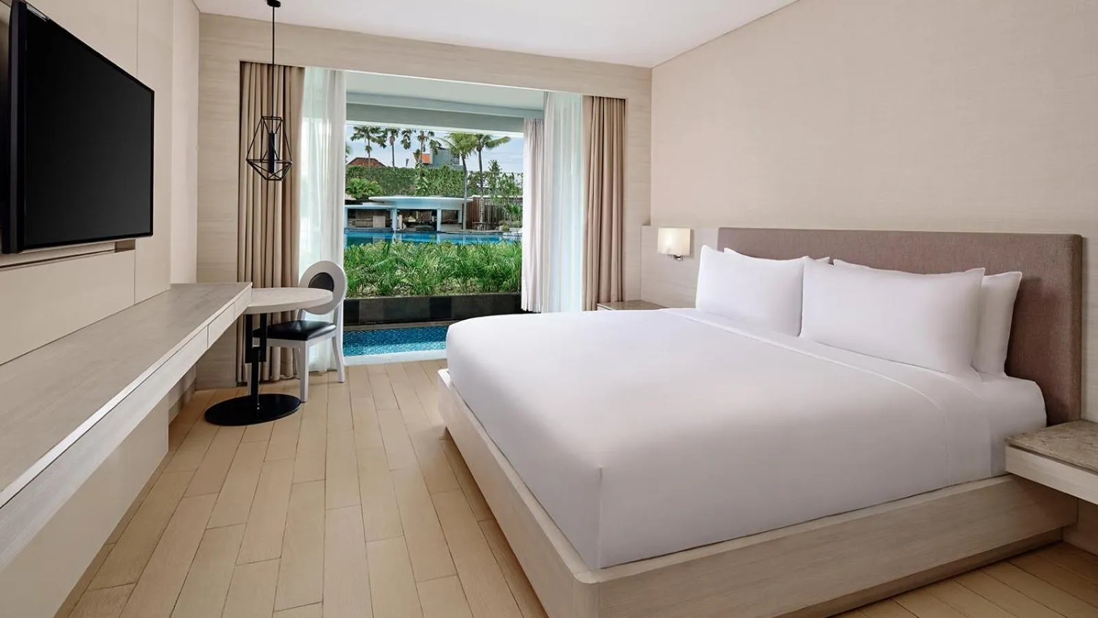 Bedroom, Bed in The Stones Hotel - Legian Bali