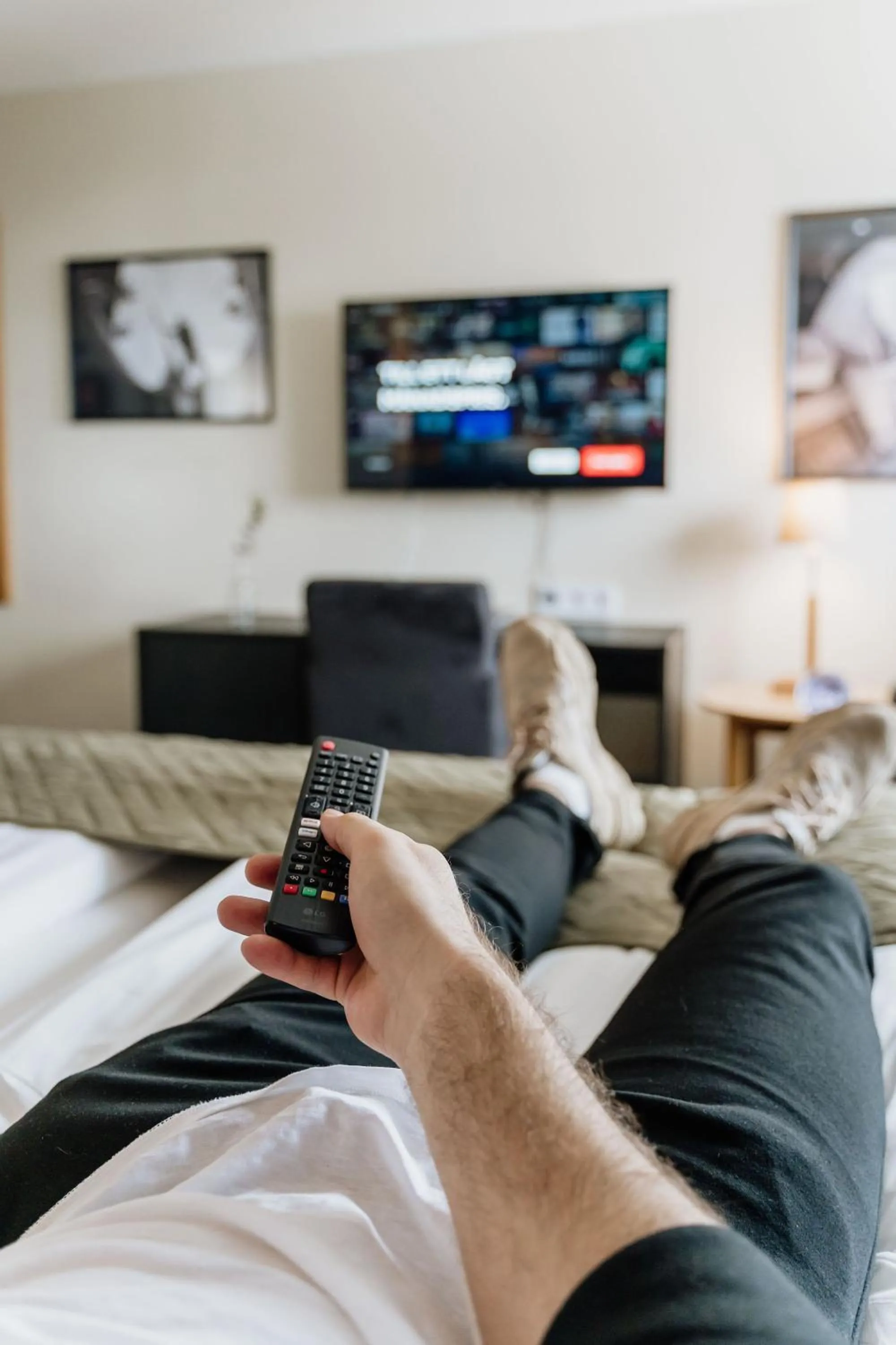 Bed in Bohusgården Hotell & Konferens
