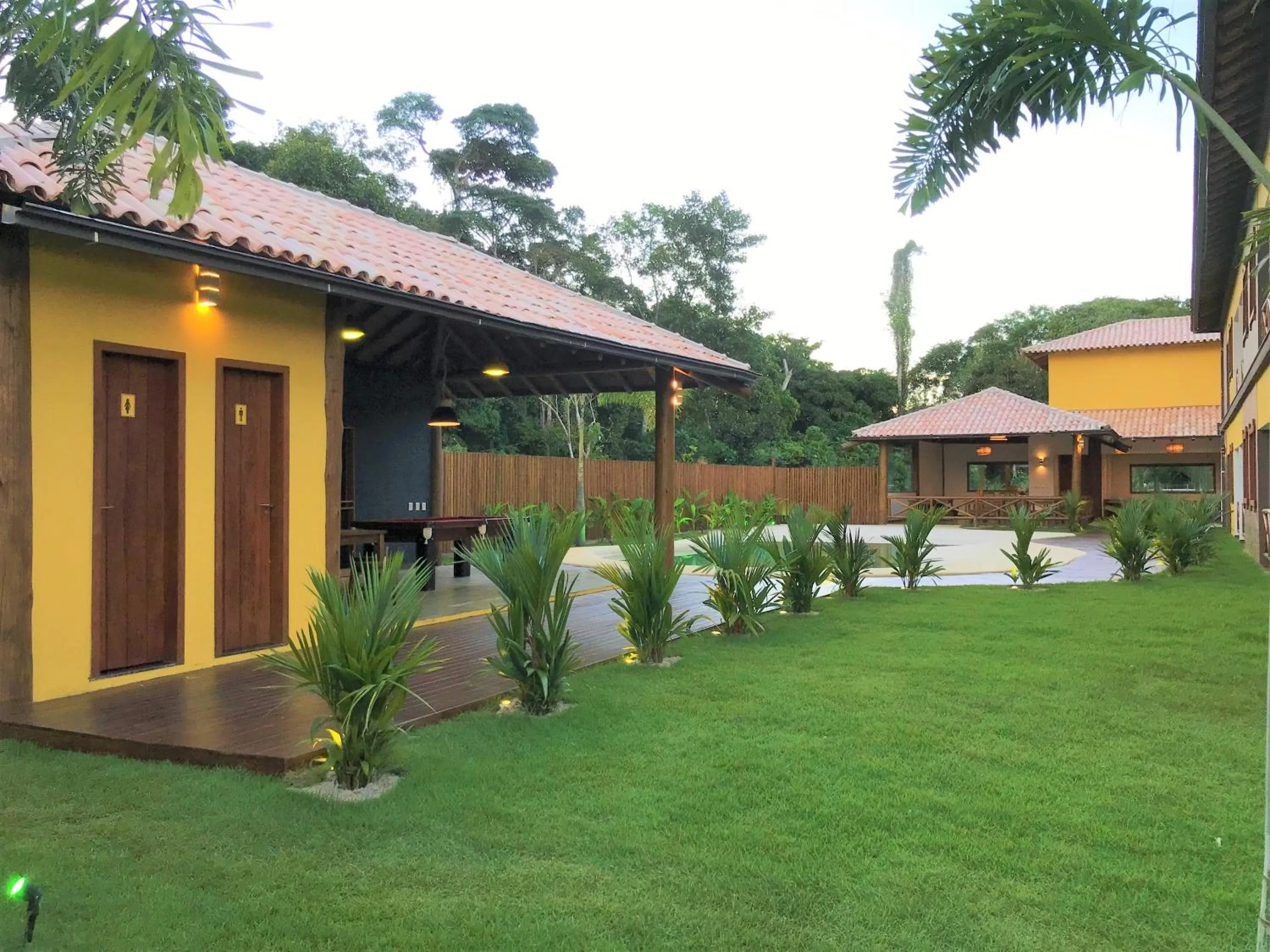 Garden in Pousada Villa Dos Sonhos