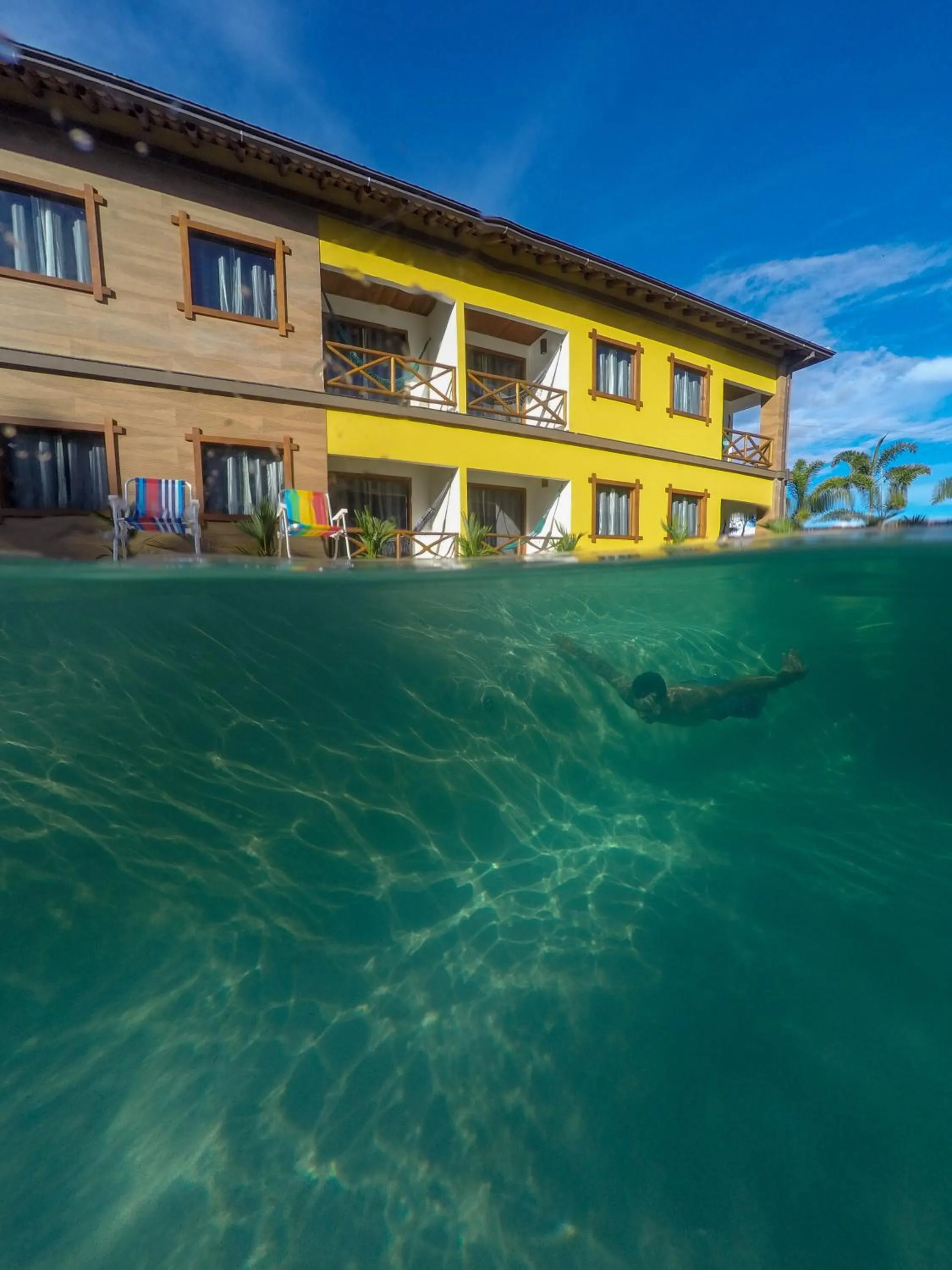 Swimming pool in Pousada Villa Dos Sonhos