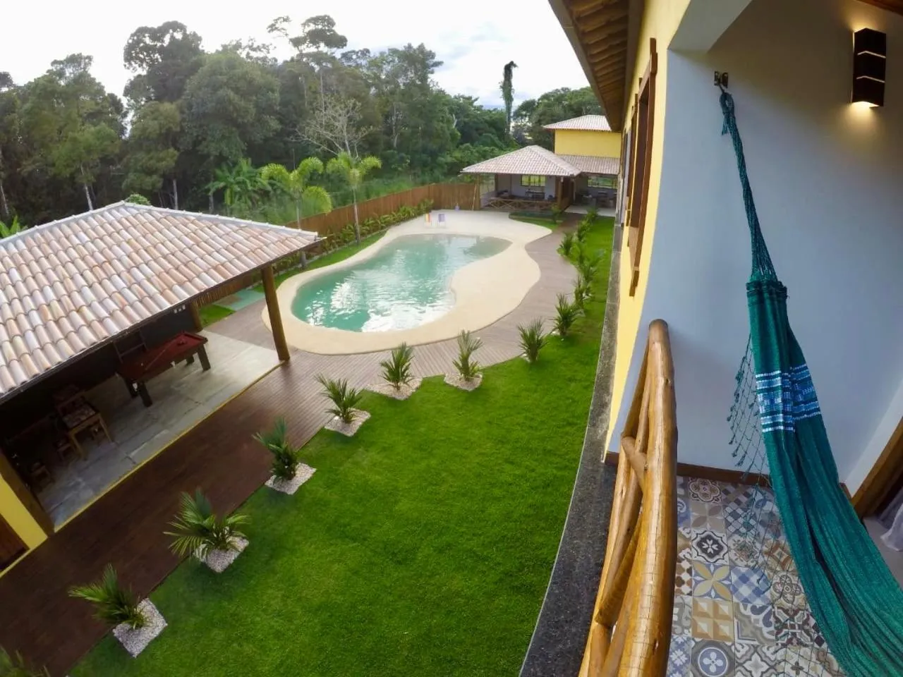 Pool view in Pousada Villa Dos Sonhos