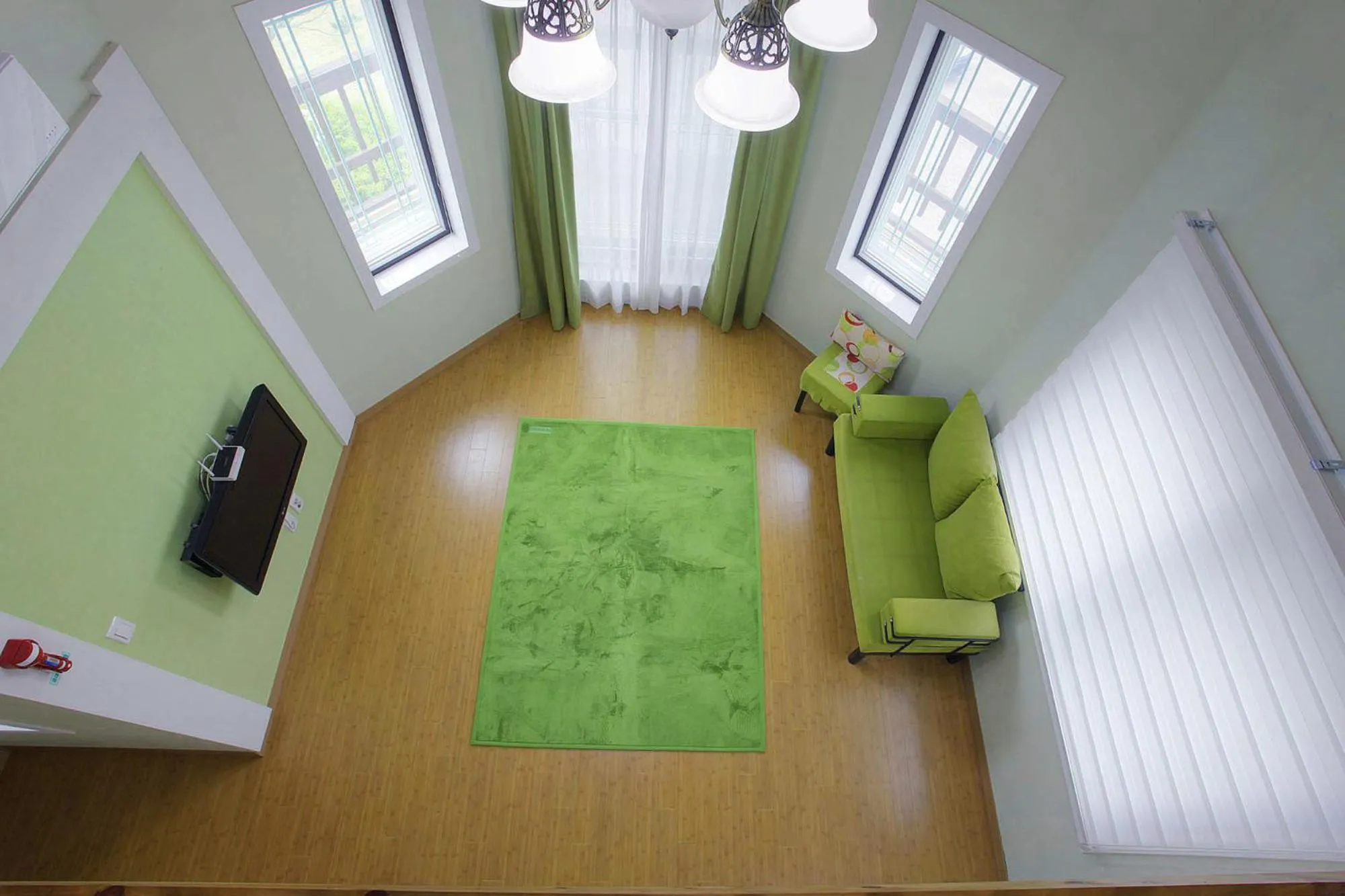 Living room in Forest of Color Pension