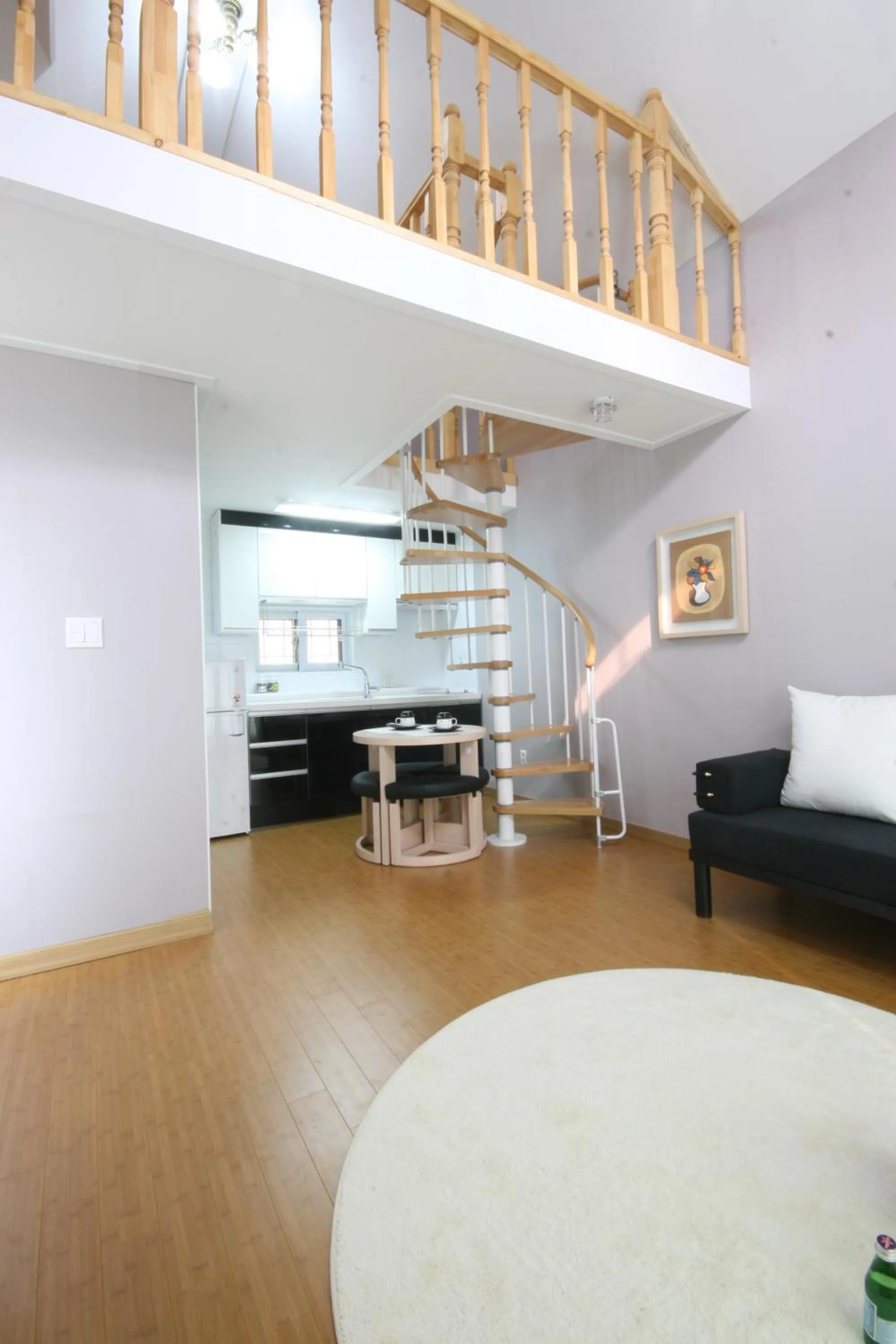 Living room in Forest of Color Pension