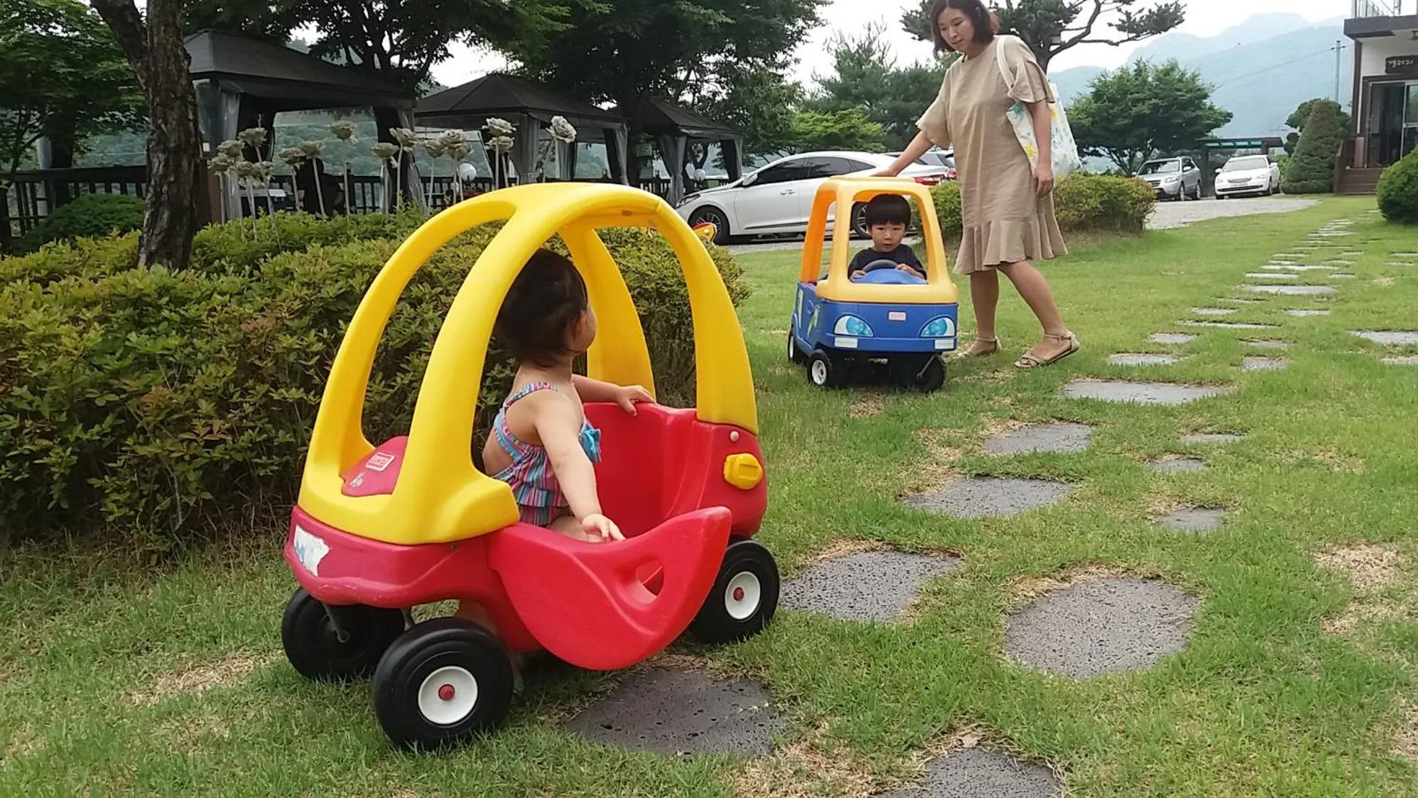 Garden in Forest of Color Pension