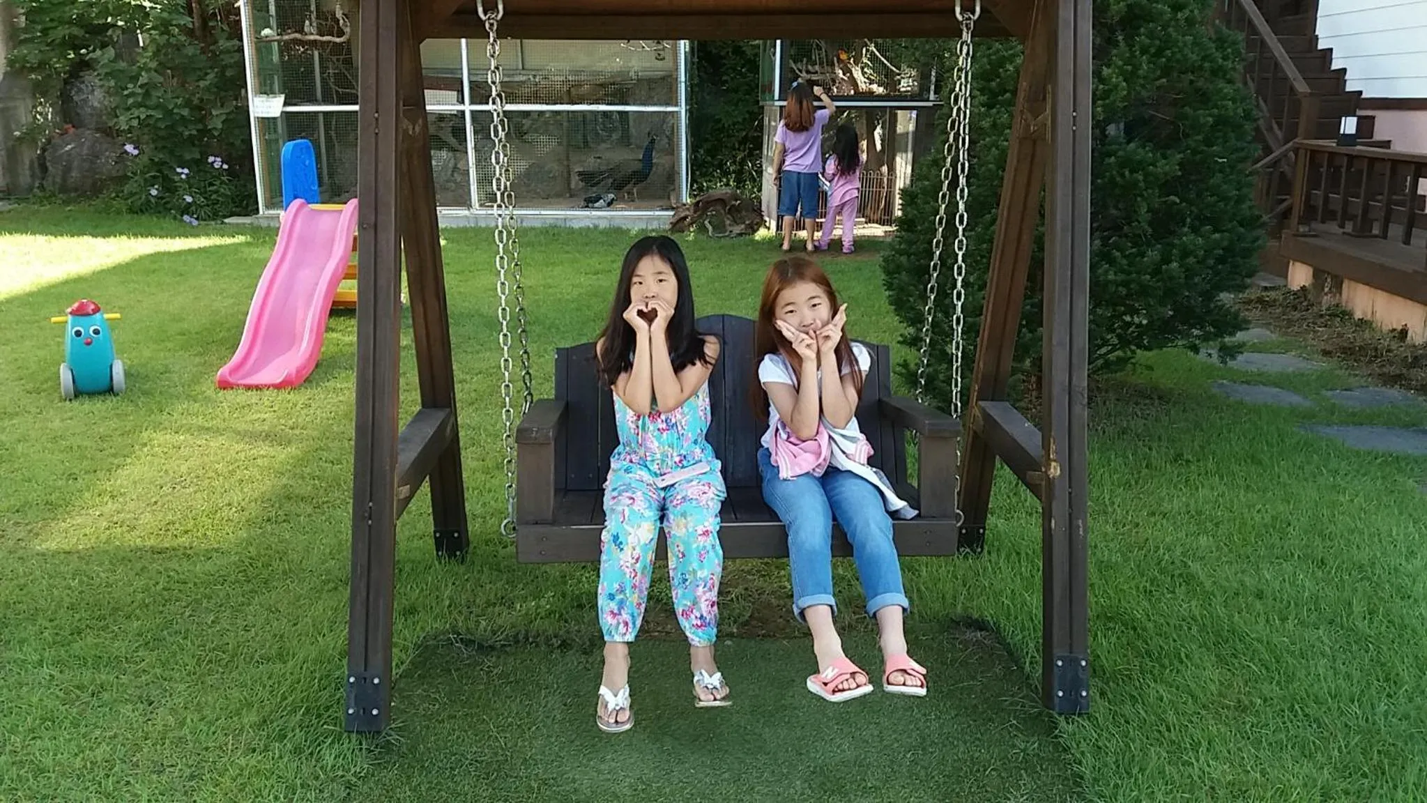 Garden in Forest of Color Pension