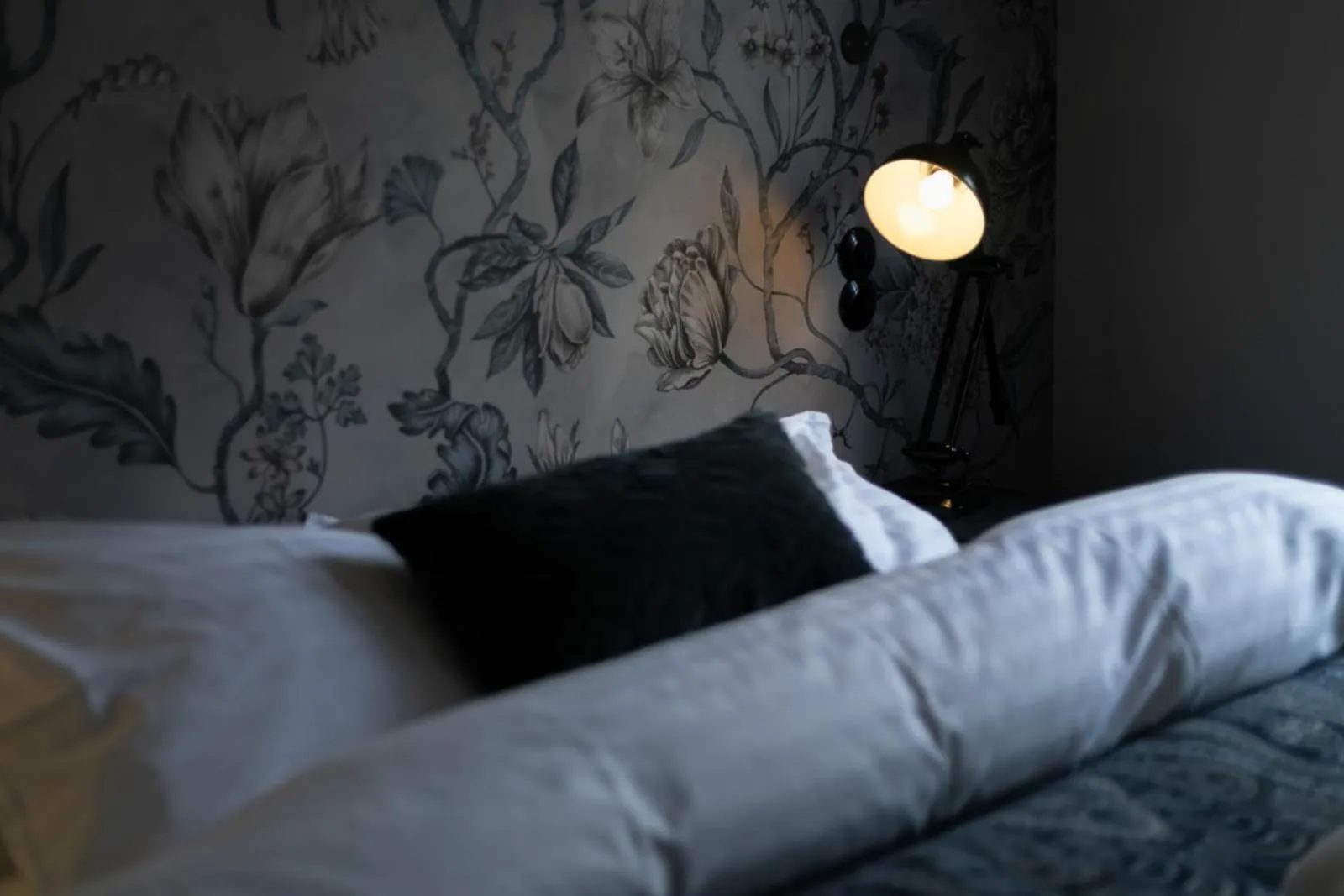 Bed in Hotel Siglunes