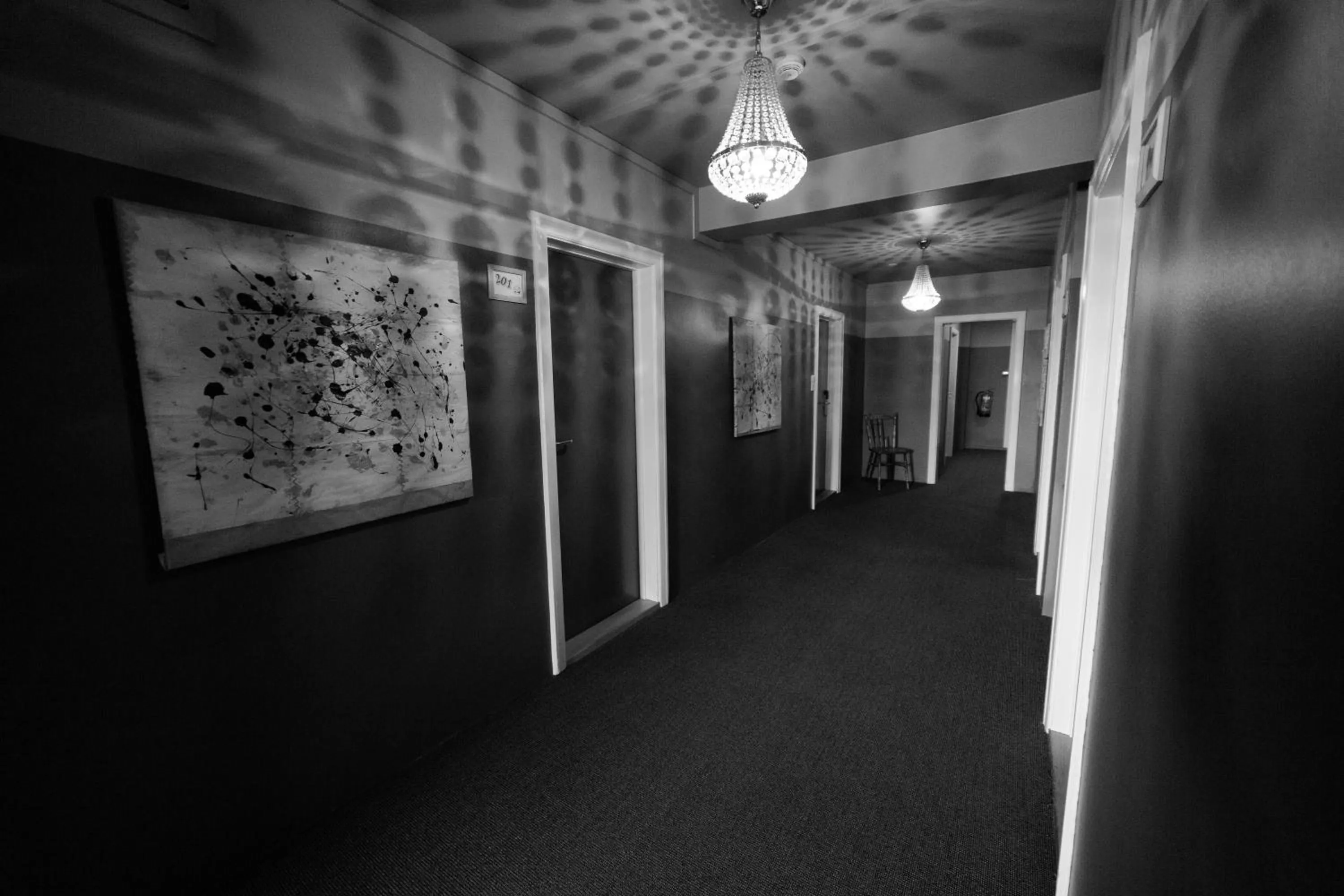 Decorative detail in Hotel Siglunes