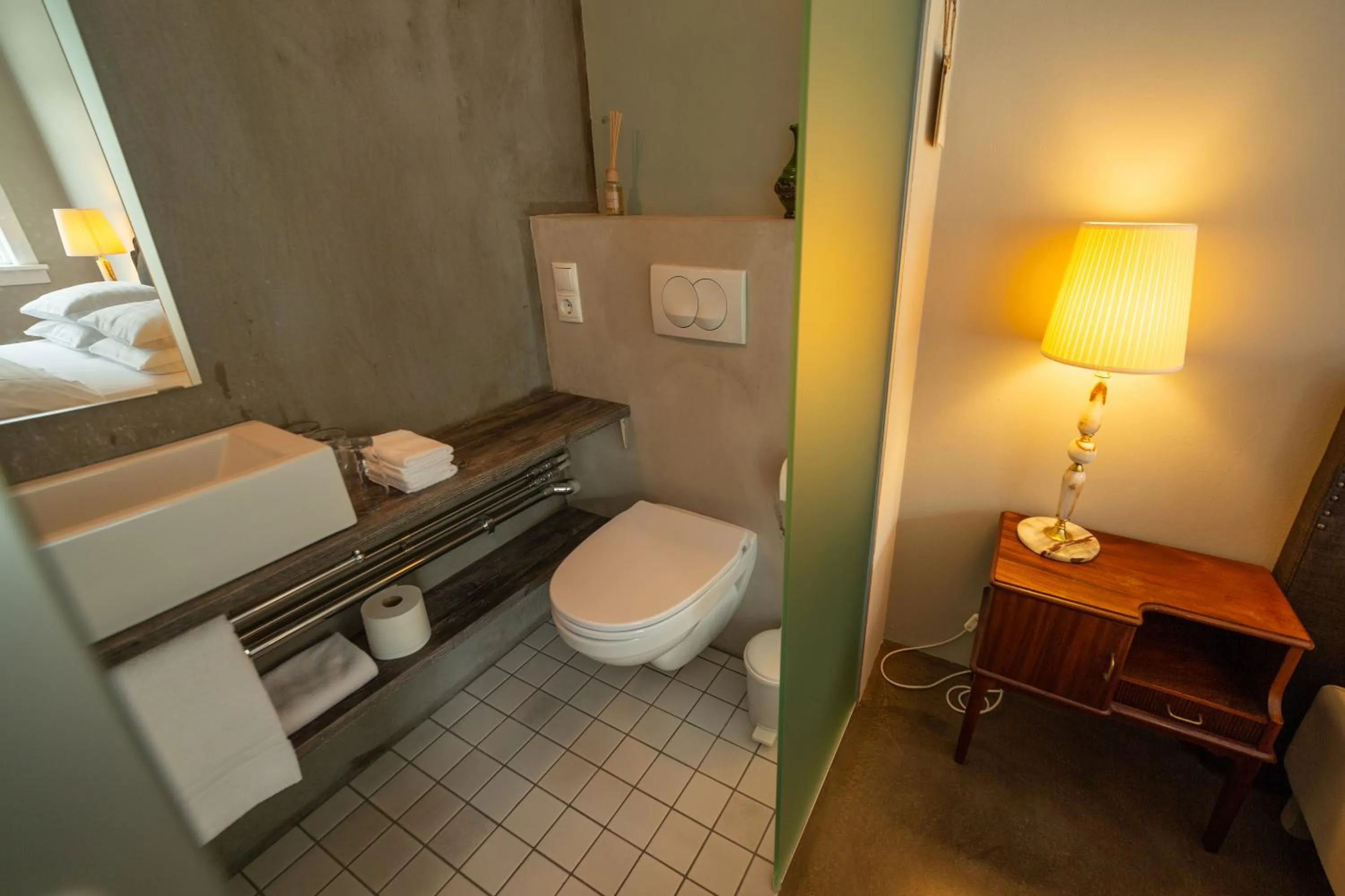 Bathroom in Hotel Siglunes