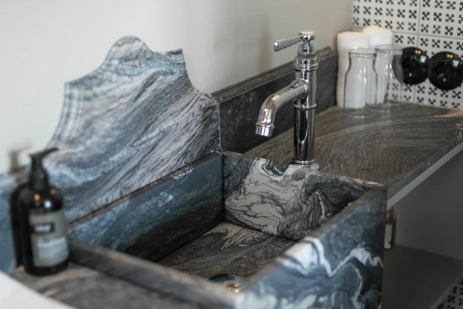 Bathroom in Hotel Siglunes