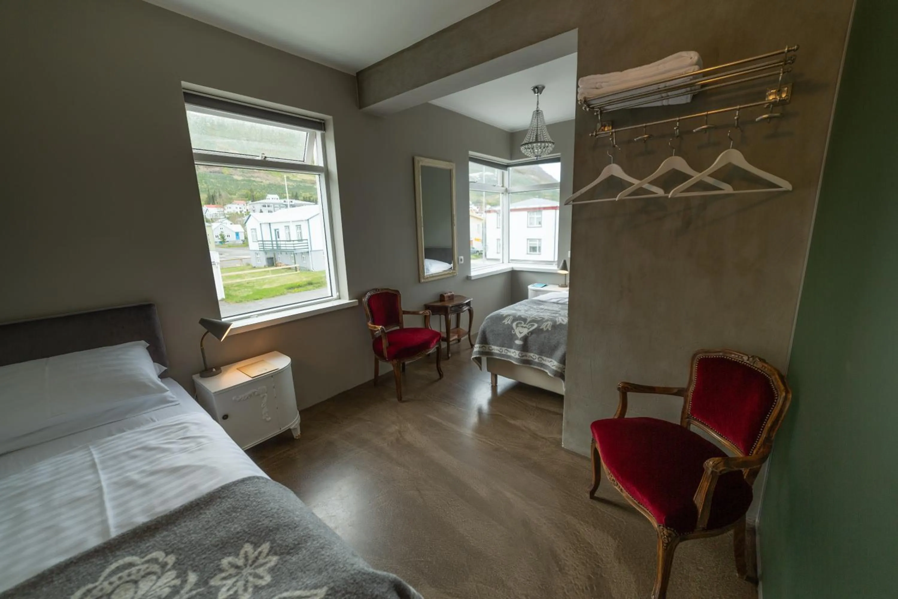 Bed in Hotel Siglunes