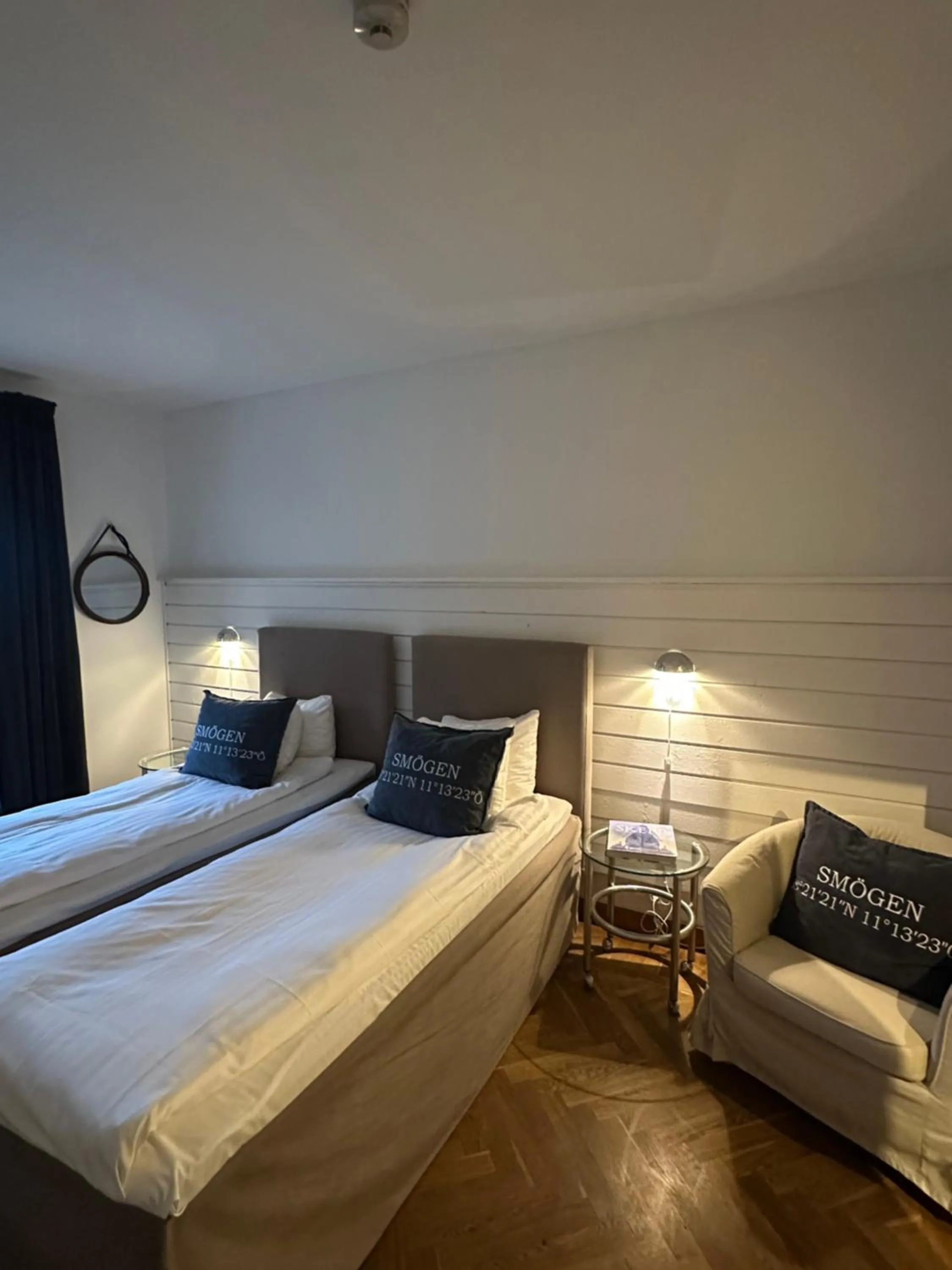 Bedroom, Bed in Hotell Dannegården